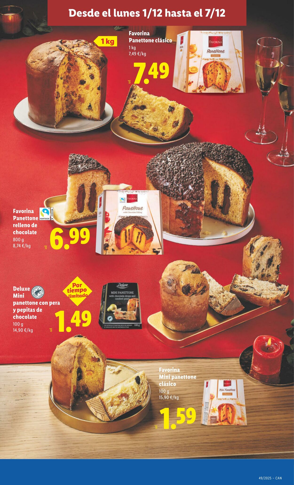 Folleto Lidl 01.12.2025 - 07.12.2025