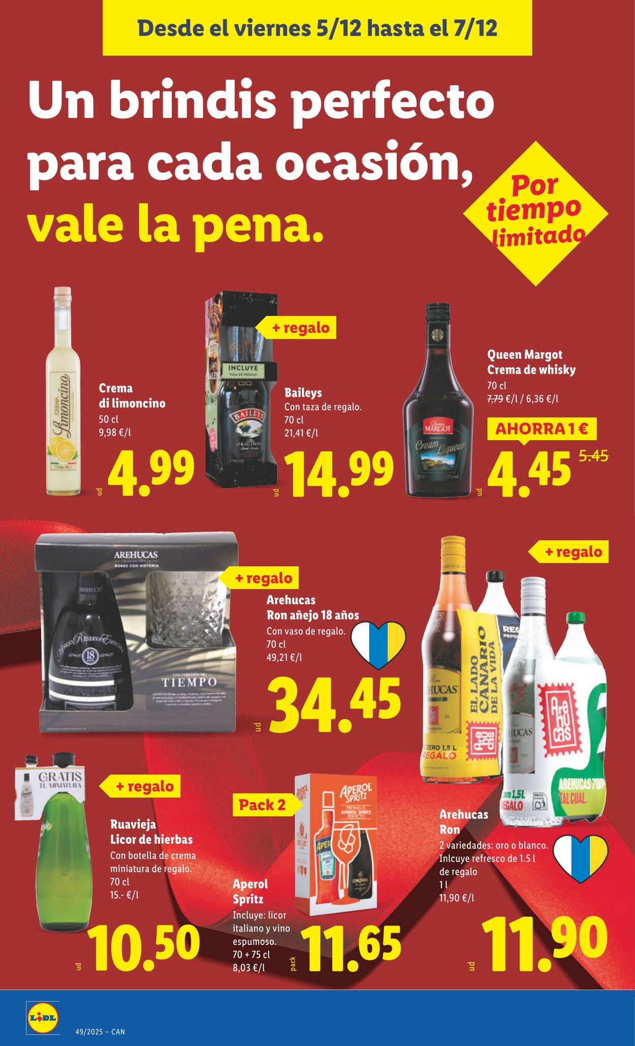 Folleto Lidl 01.12.2025 - 07.12.2025