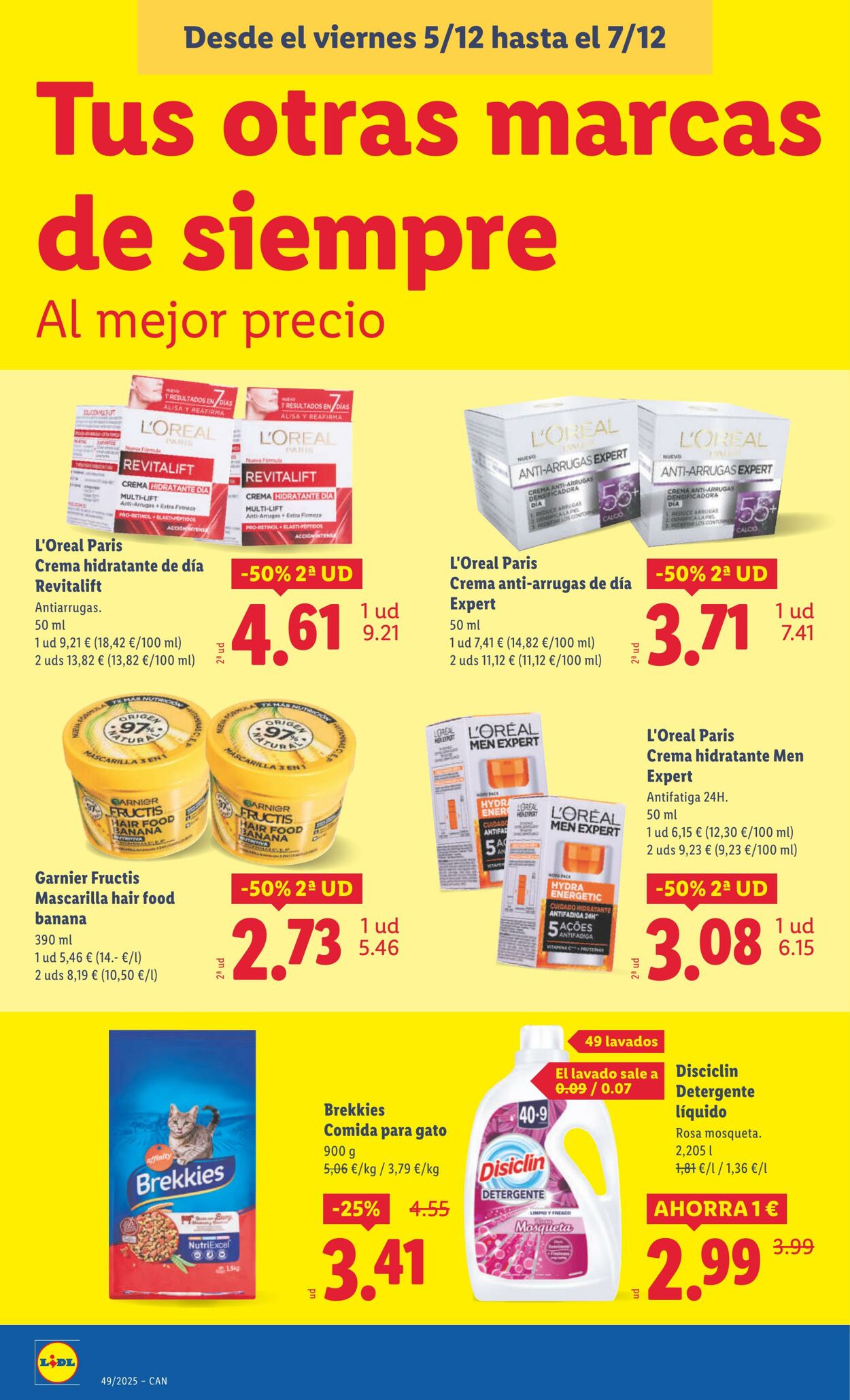 Folleto Lidl 01.12.2025 - 07.12.2025
