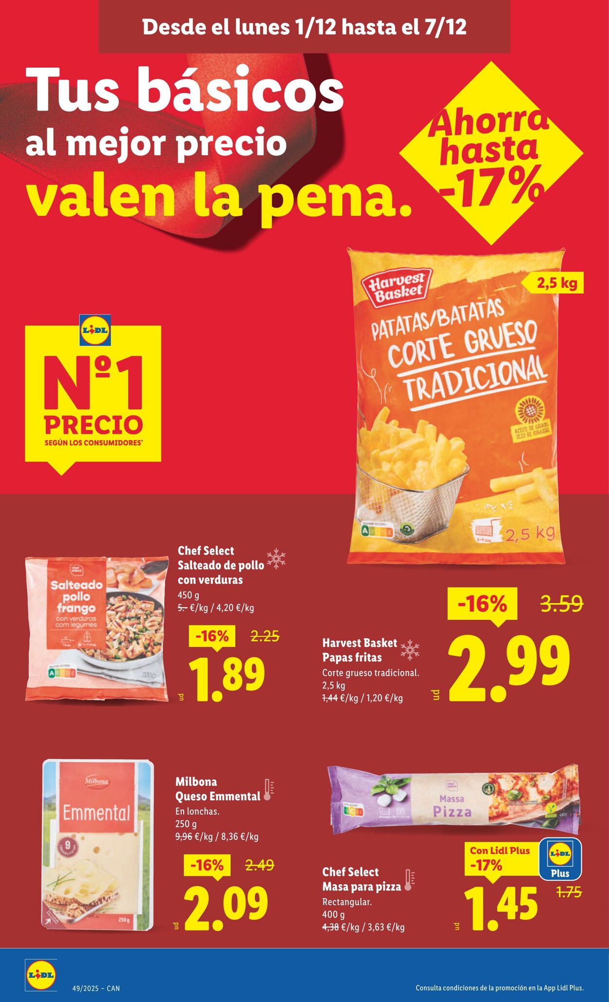Folleto Lidl 01.12.2025 - 07.12.2025