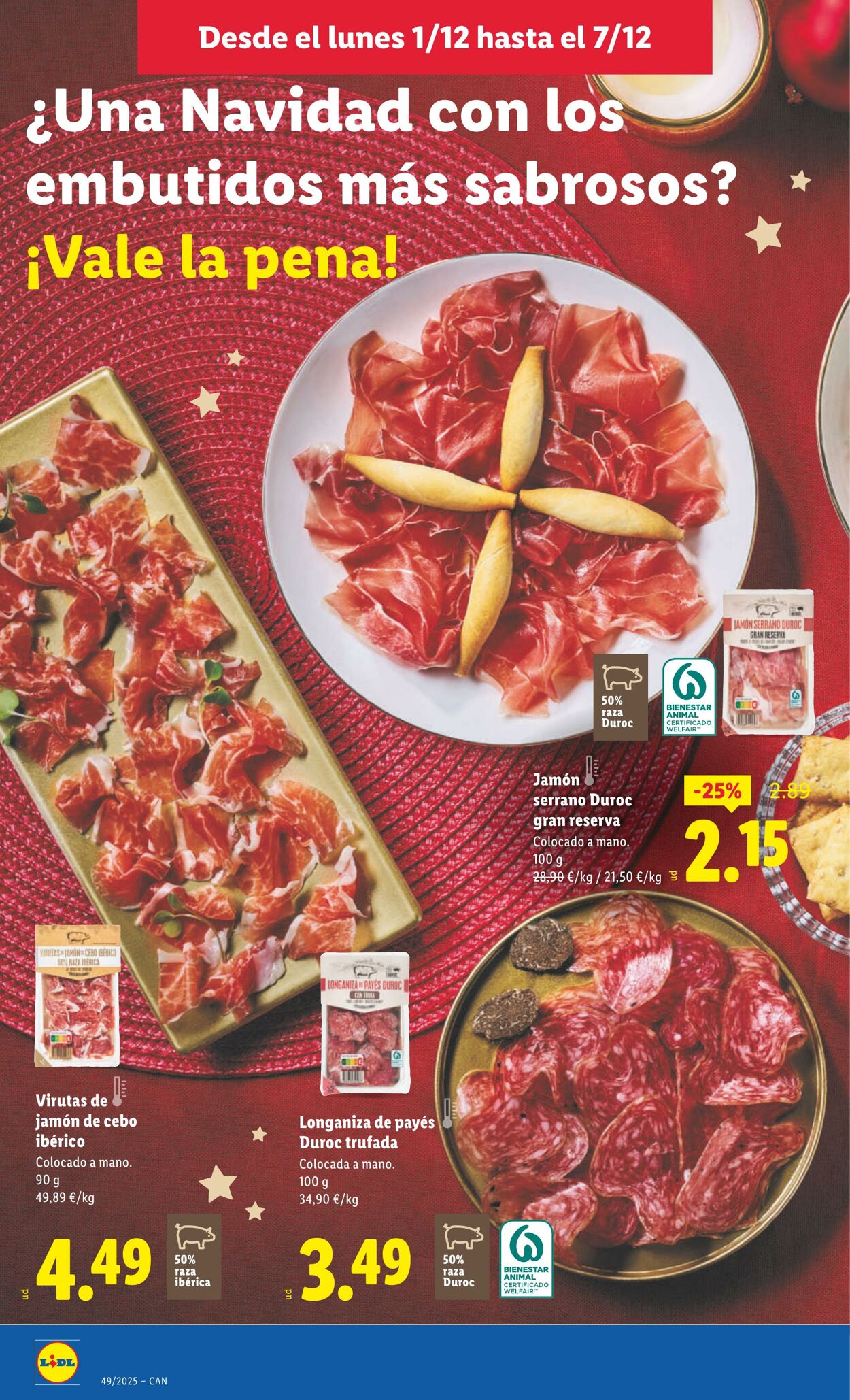 Folleto Lidl 01.12.2025 - 07.12.2025