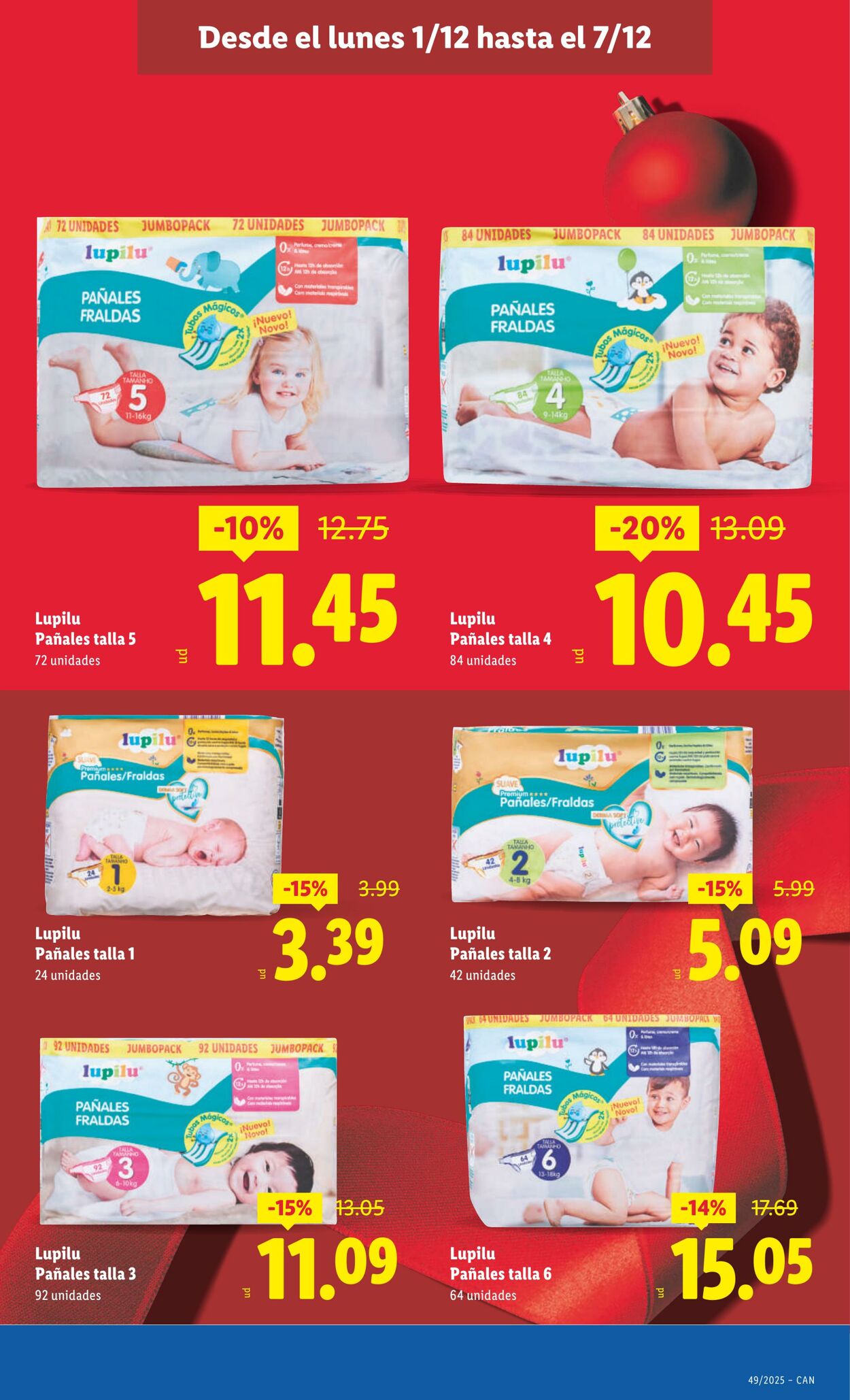 Folleto Lidl 01.12.2025 - 07.12.2025