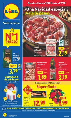 Folleto Lidl 01.12.2025 - 07.12.2025