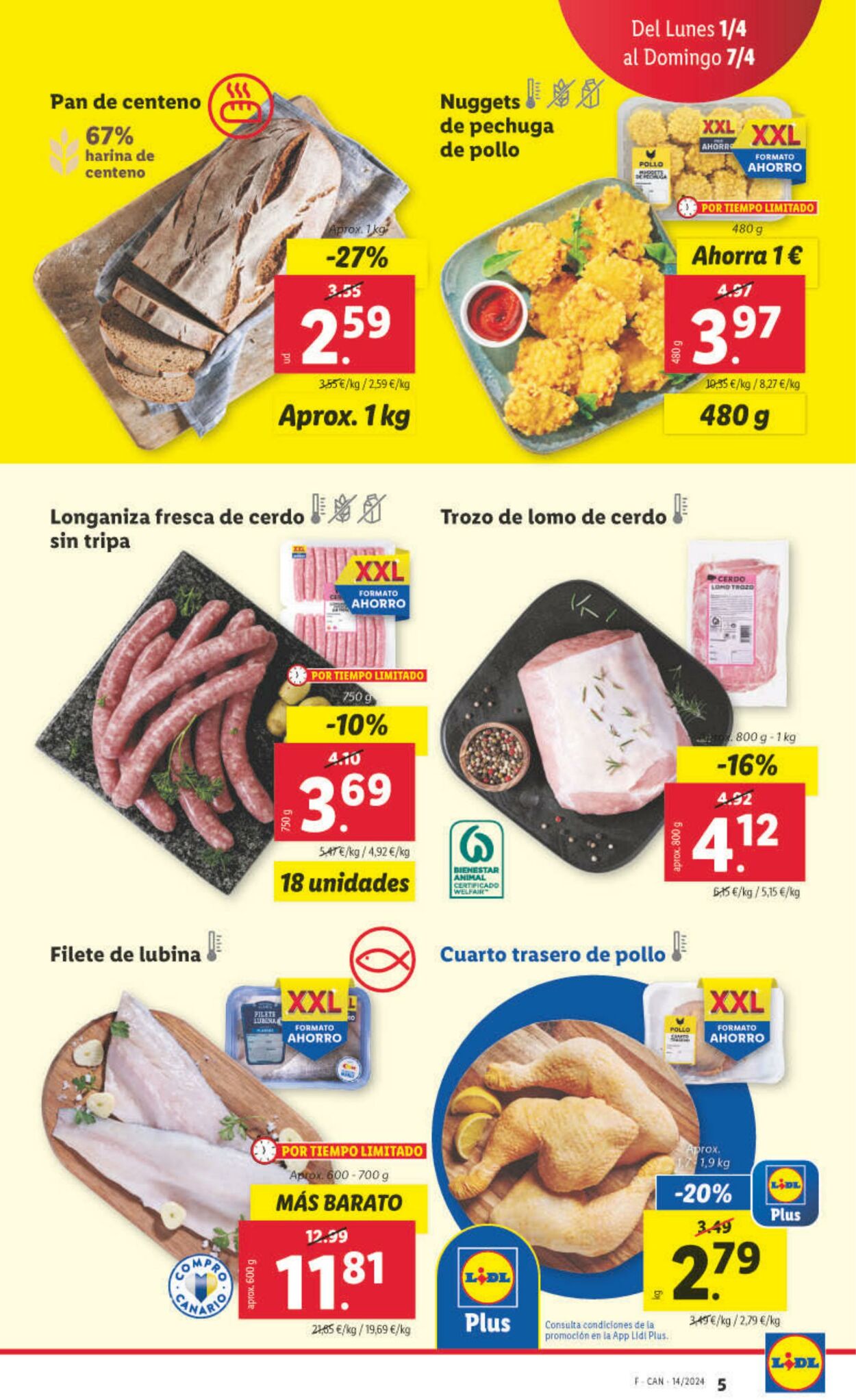 Folleto Lidl 01.04.2024 - 07.04.2024