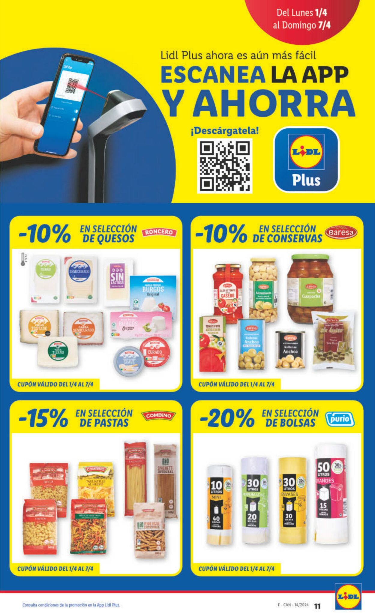 Folleto Lidl 01.04.2024 - 07.04.2024