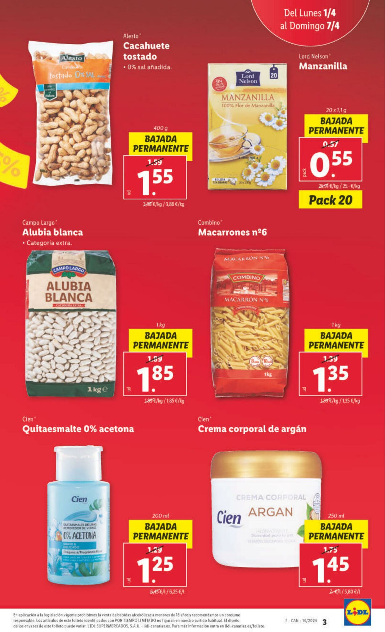 Folleto Lidl 01.04.2024 - 07.04.2024