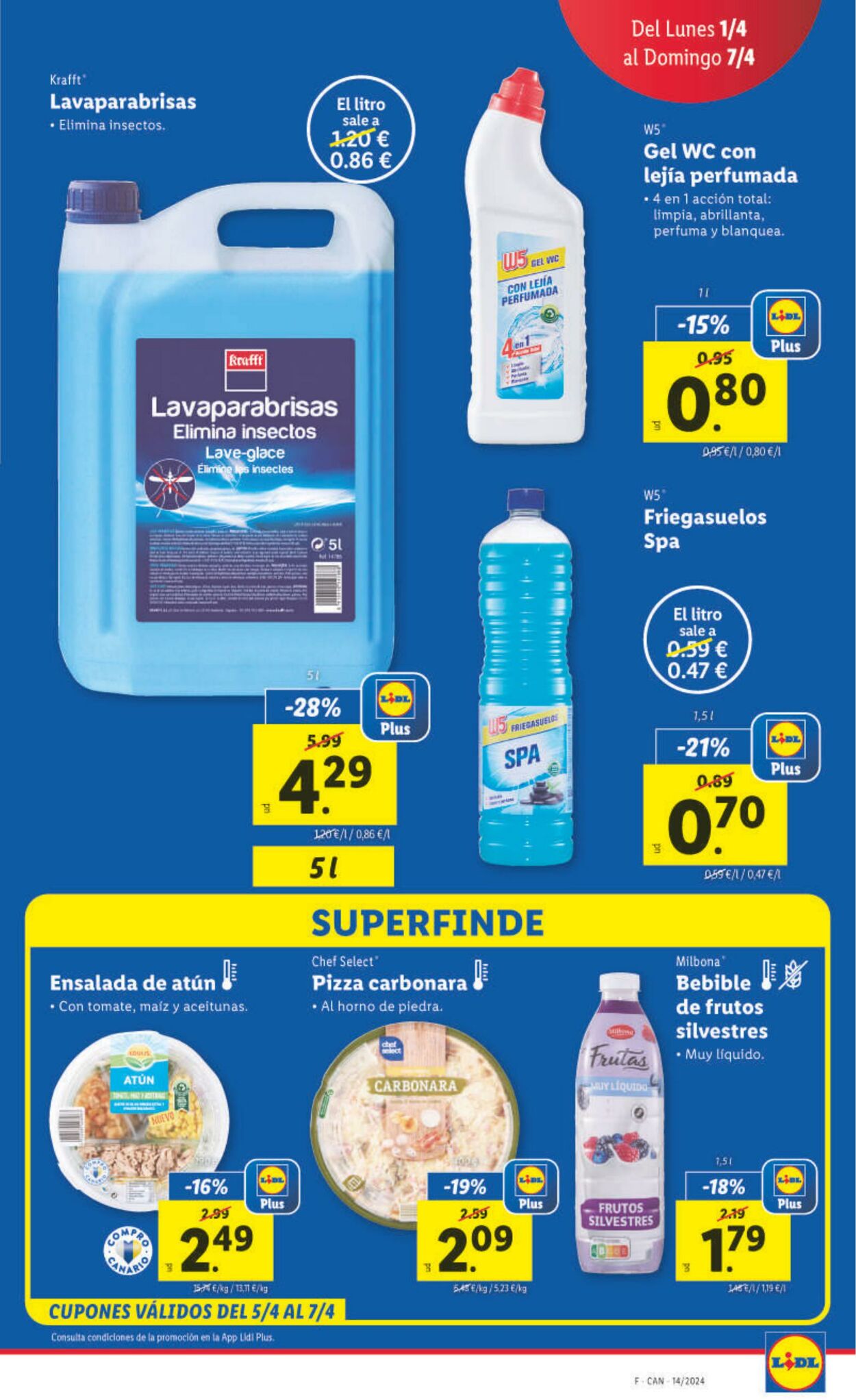 Folleto Lidl 01.04.2024 - 07.04.2024