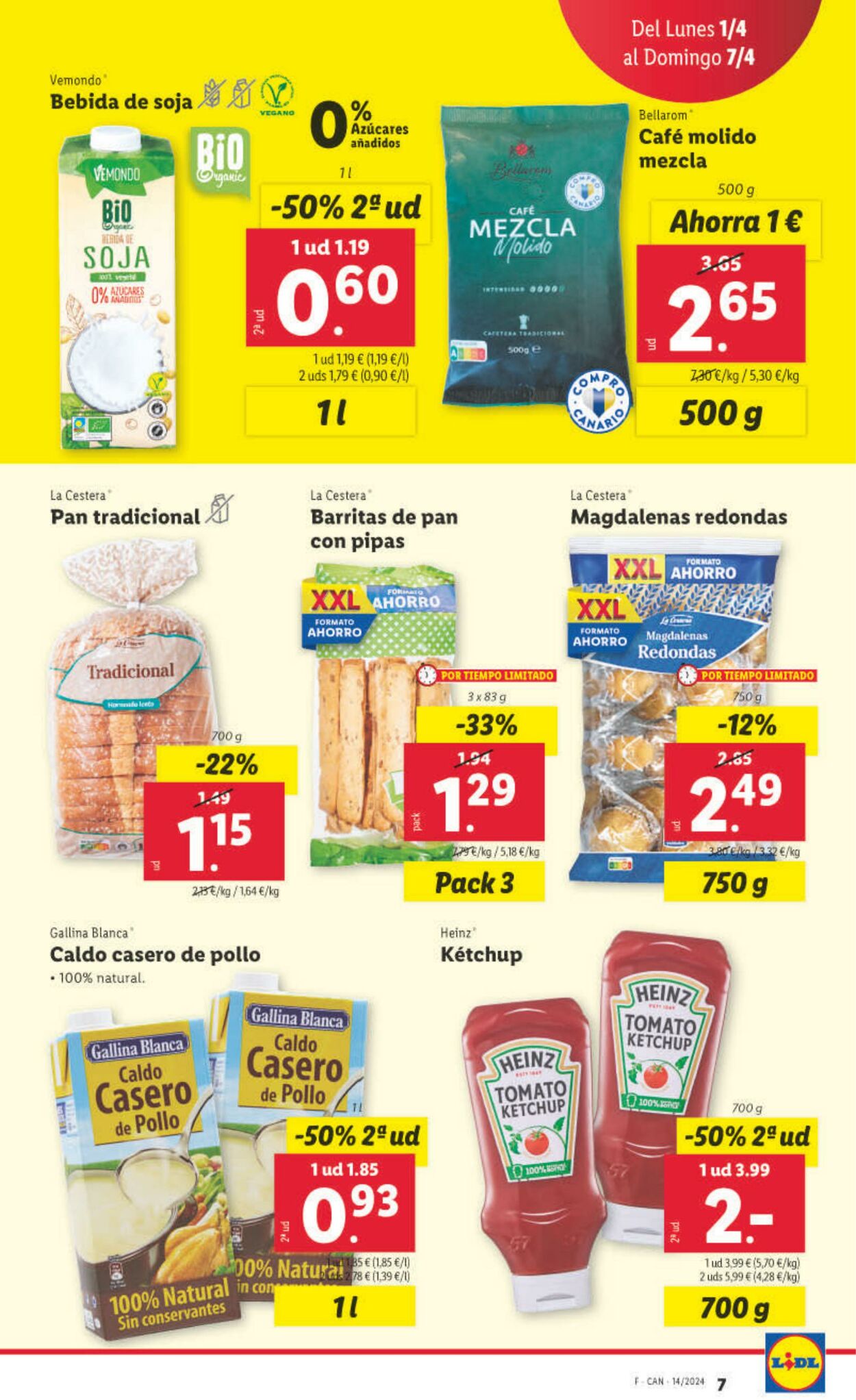 Folleto Lidl 01.04.2024 - 07.04.2024