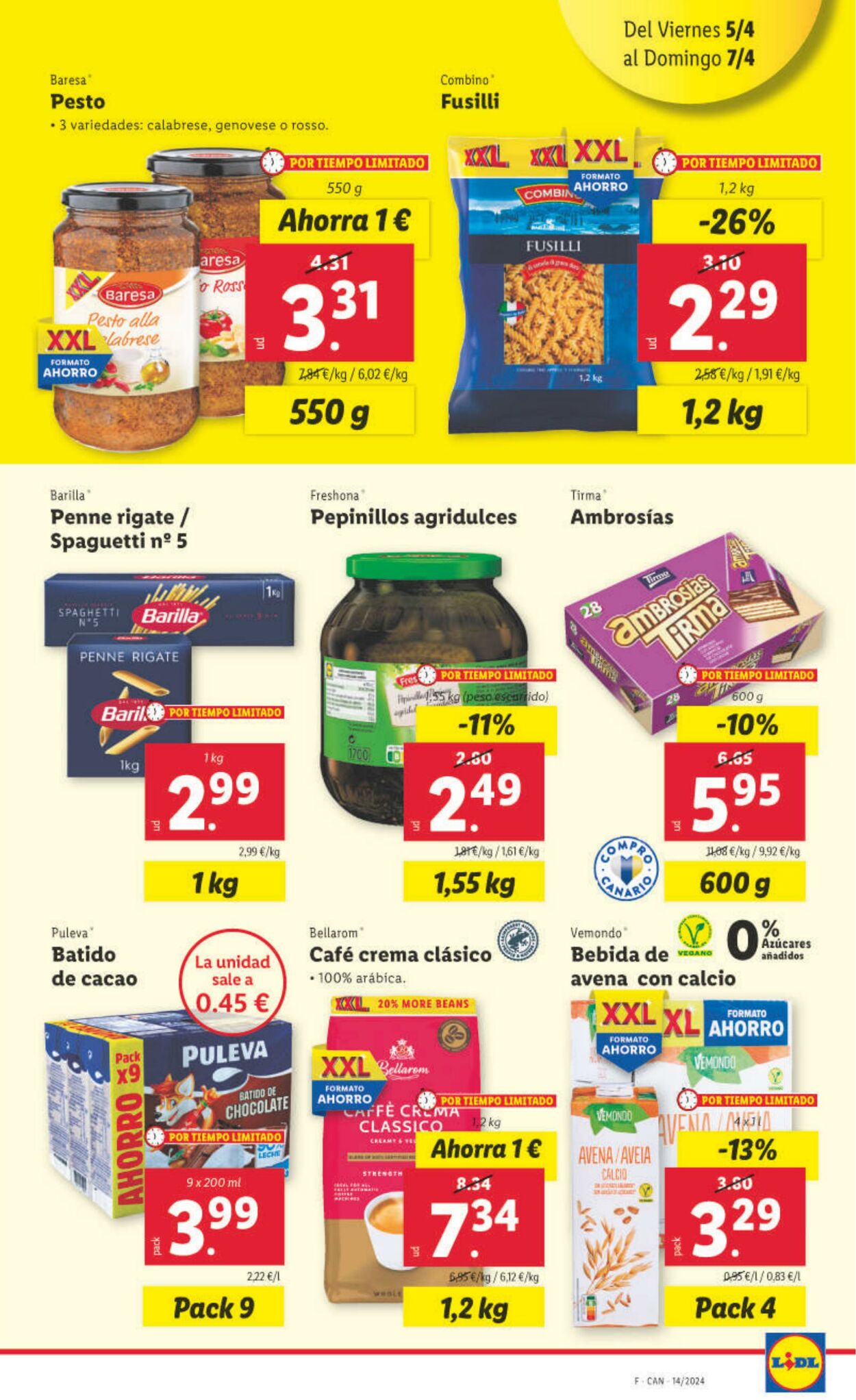 Folleto Lidl 01.04.2024 - 07.04.2024