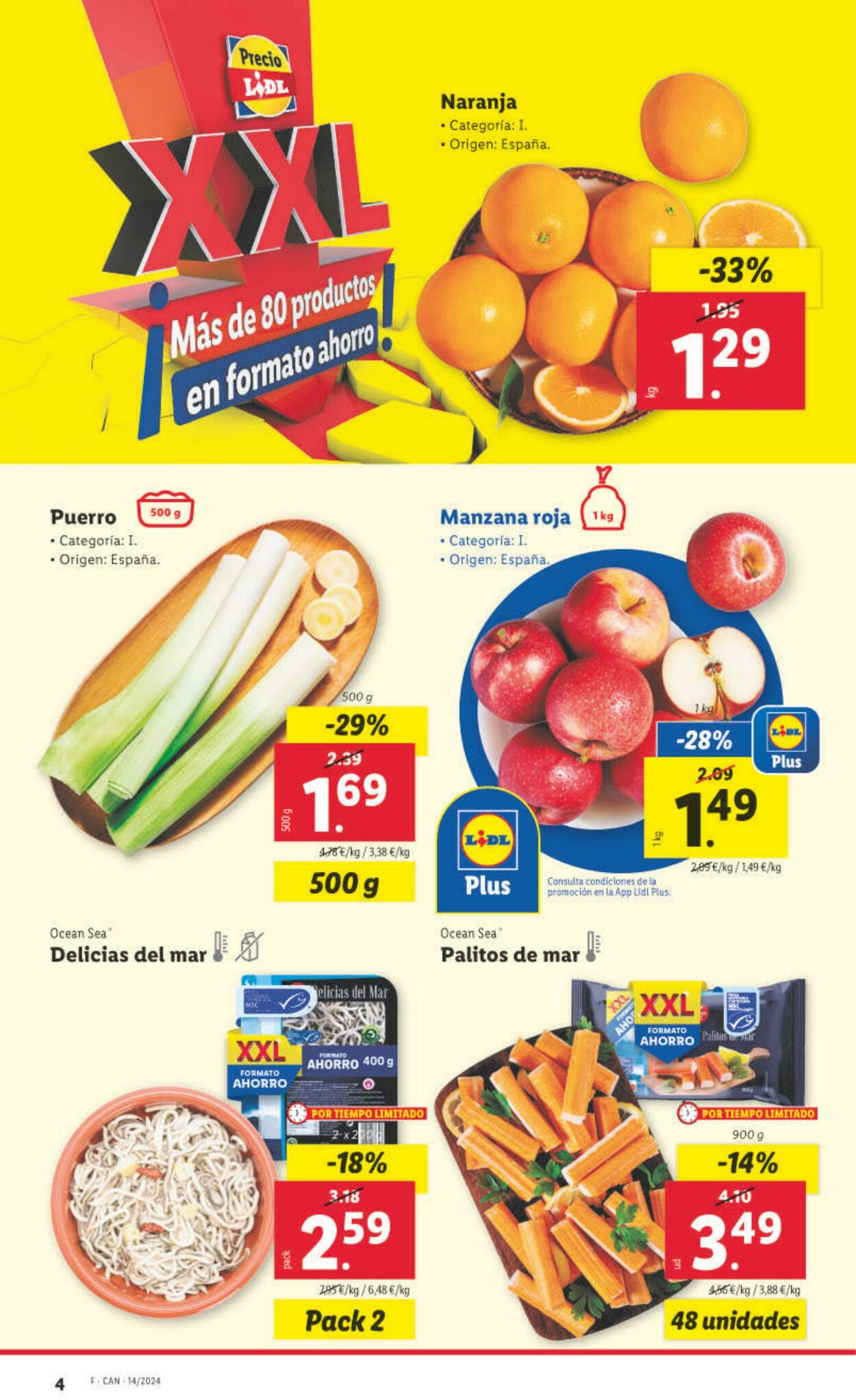 Folleto Lidl 01.04.2024 - 07.04.2024