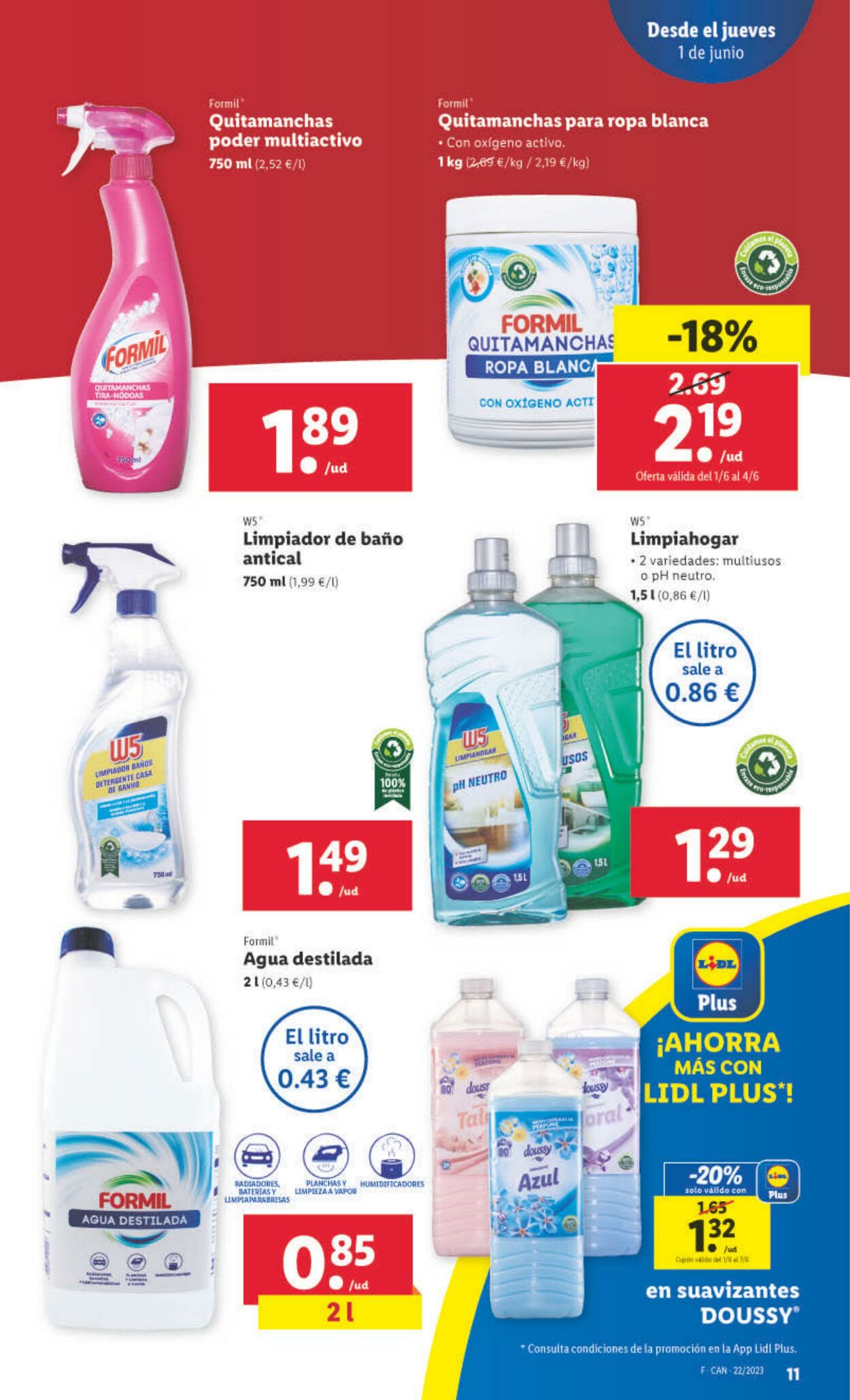 Folleto Lidl 01.06.2023 - 07.06.2023