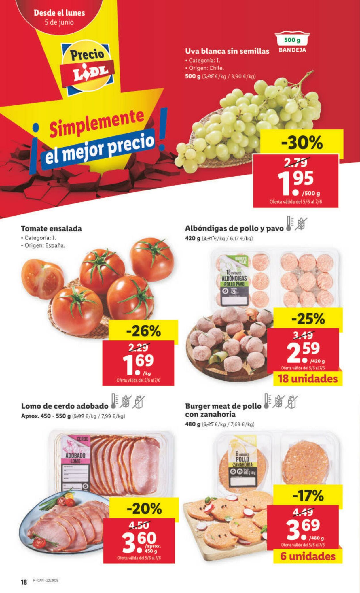 Folleto Lidl 01.06.2023 - 07.06.2023