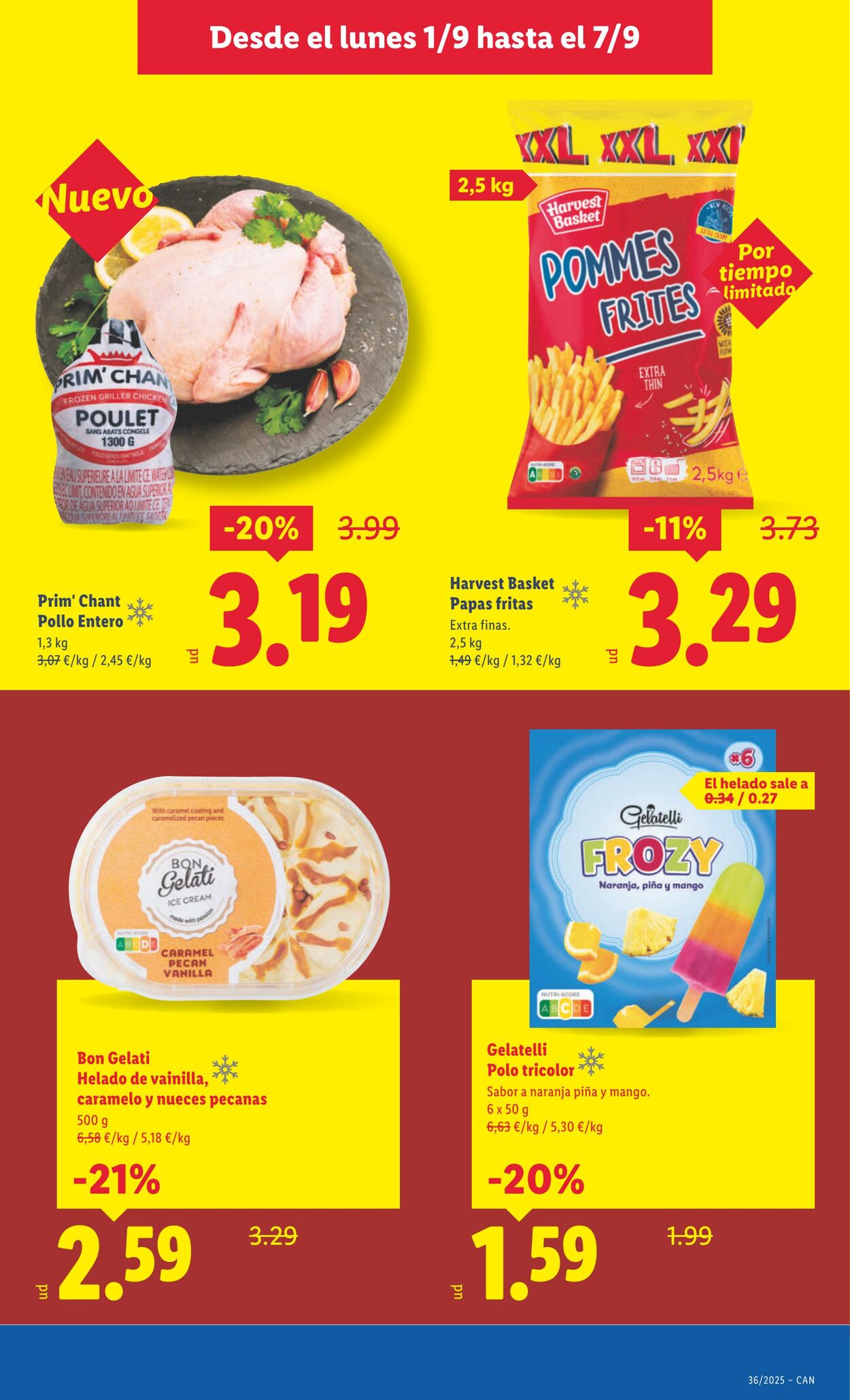 Folleto Lidl 01.09.2025 - 07.09.2025