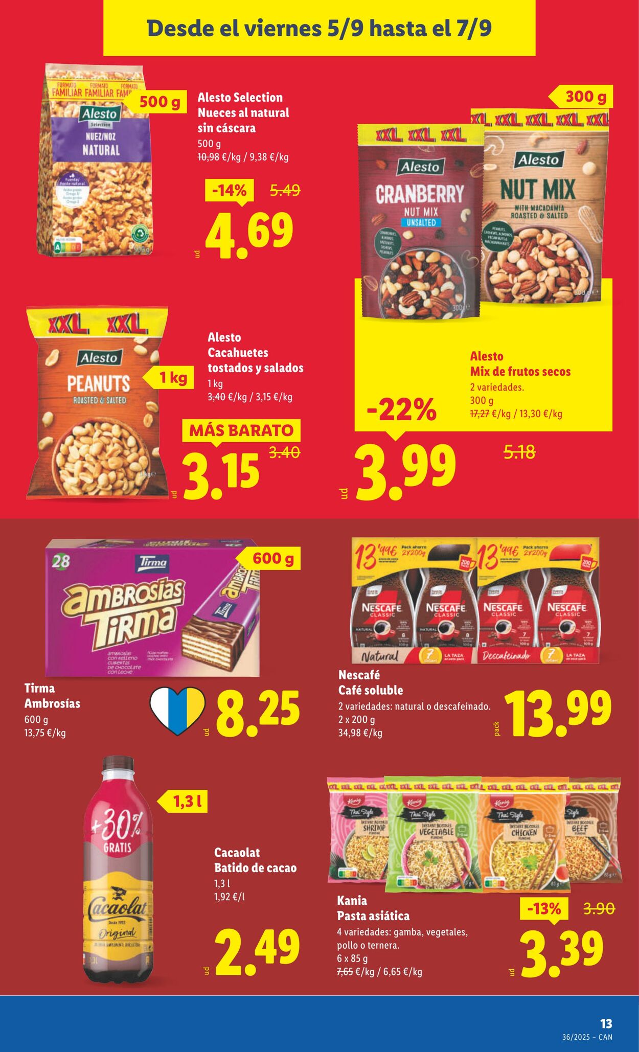 Folleto Lidl 01.09.2025 - 07.09.2025