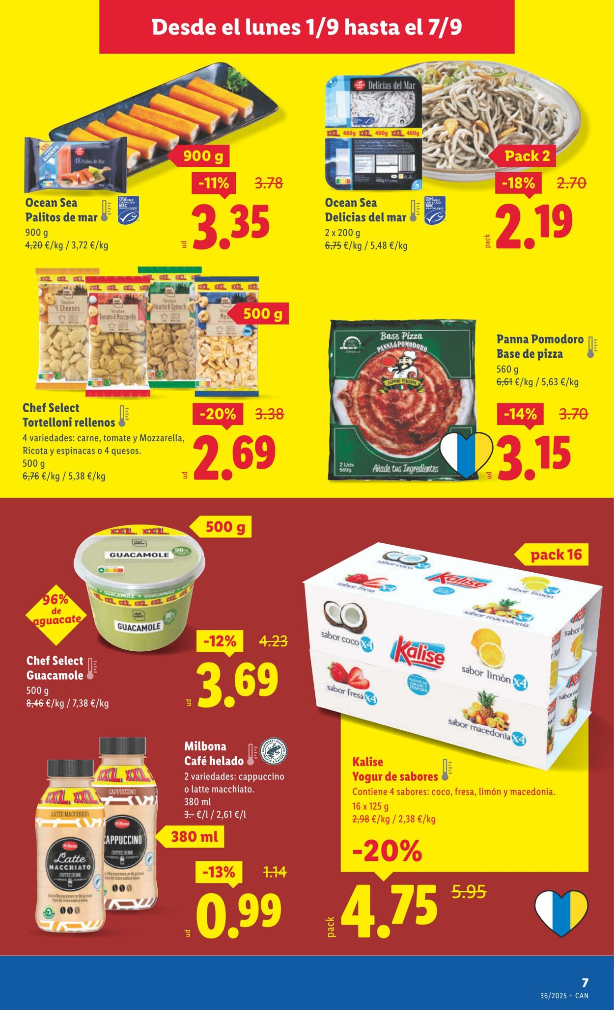 Folleto Lidl 01.09.2025 - 07.09.2025