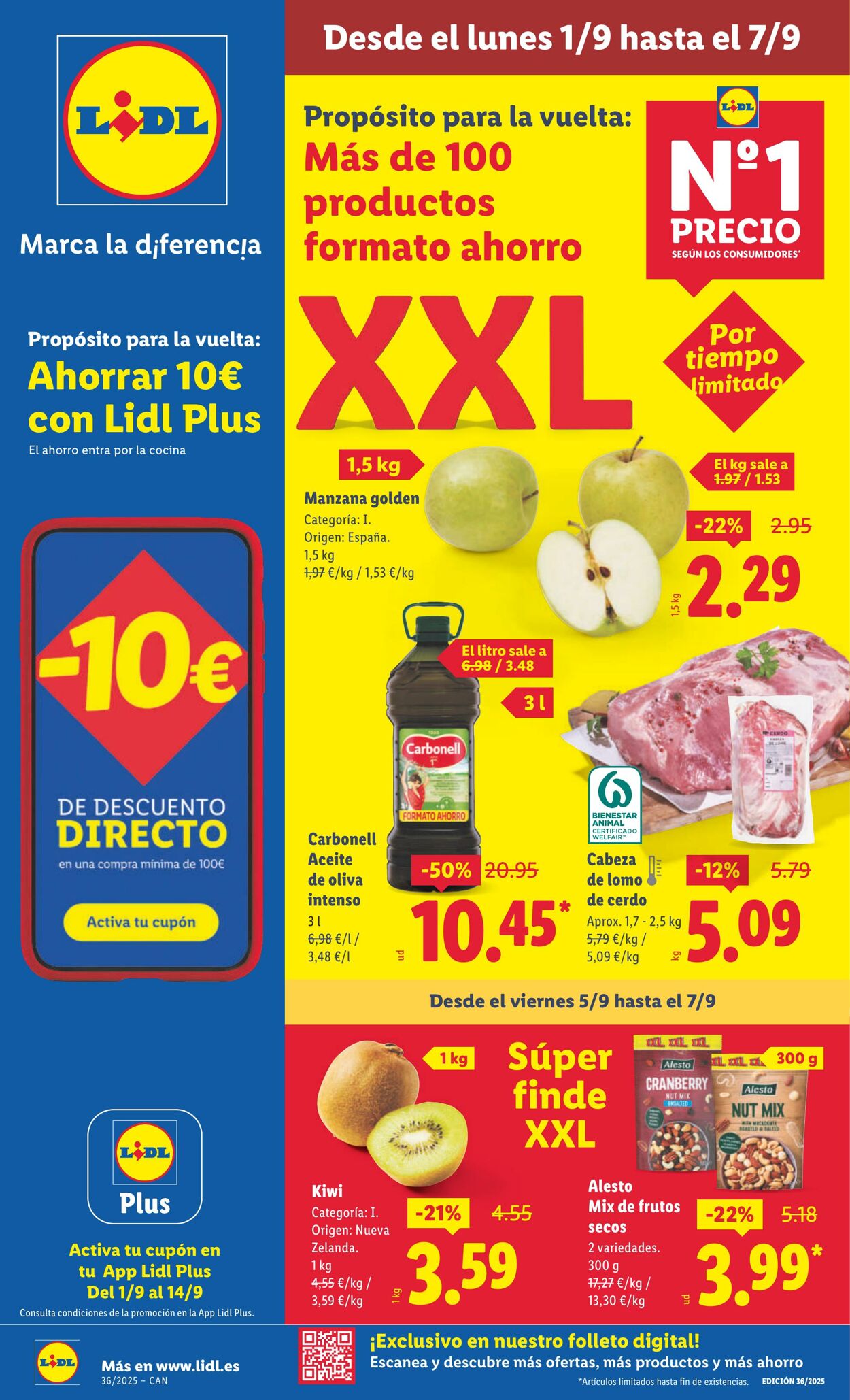 Folleto Lidl 01.09.2025 - 07.09.2025