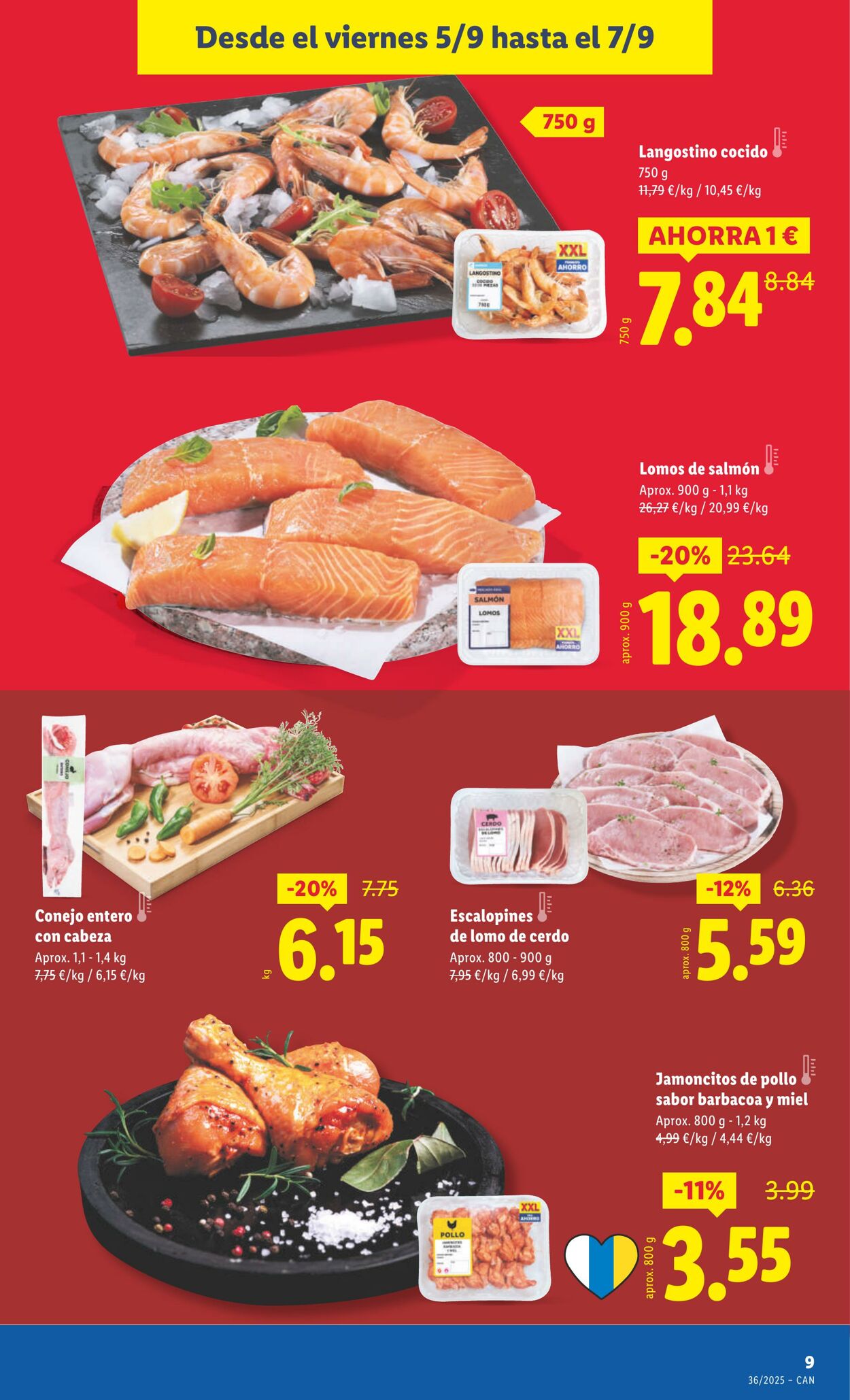 Folleto Lidl 01.09.2025 - 07.09.2025