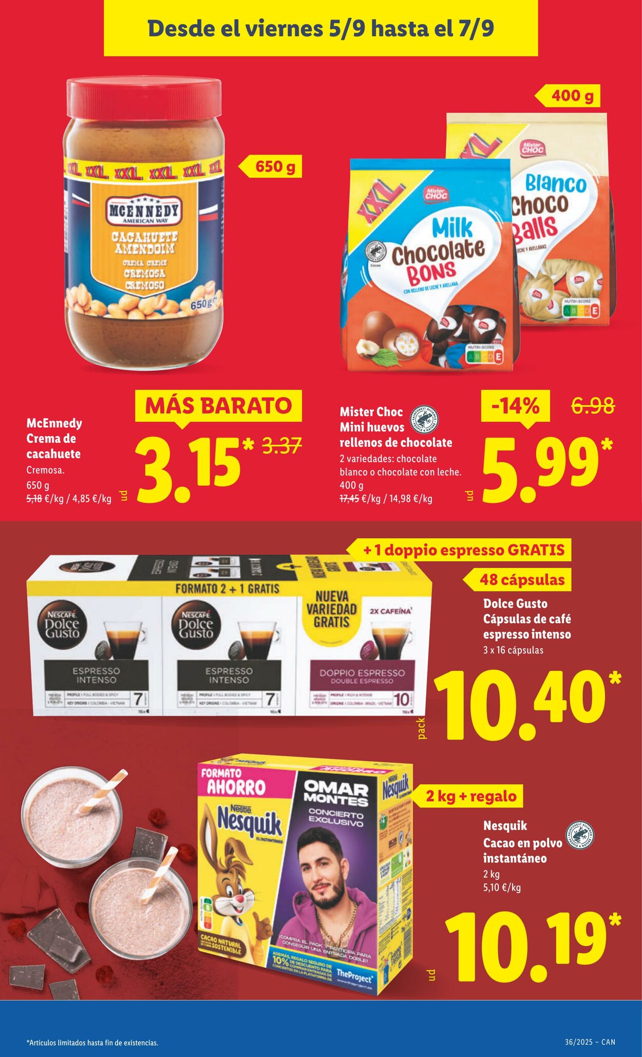 Folleto Lidl 01.09.2025 - 07.09.2025