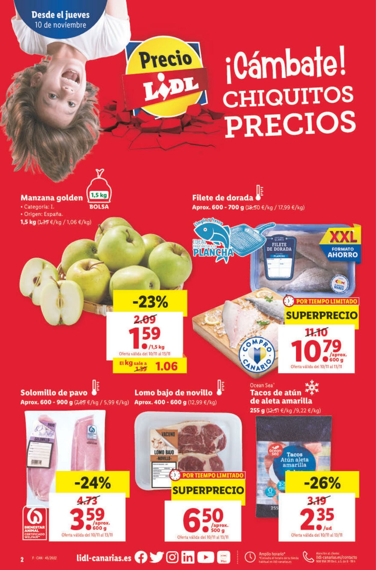 Folleto Lidl 10.11.2022 - 16.11.2022