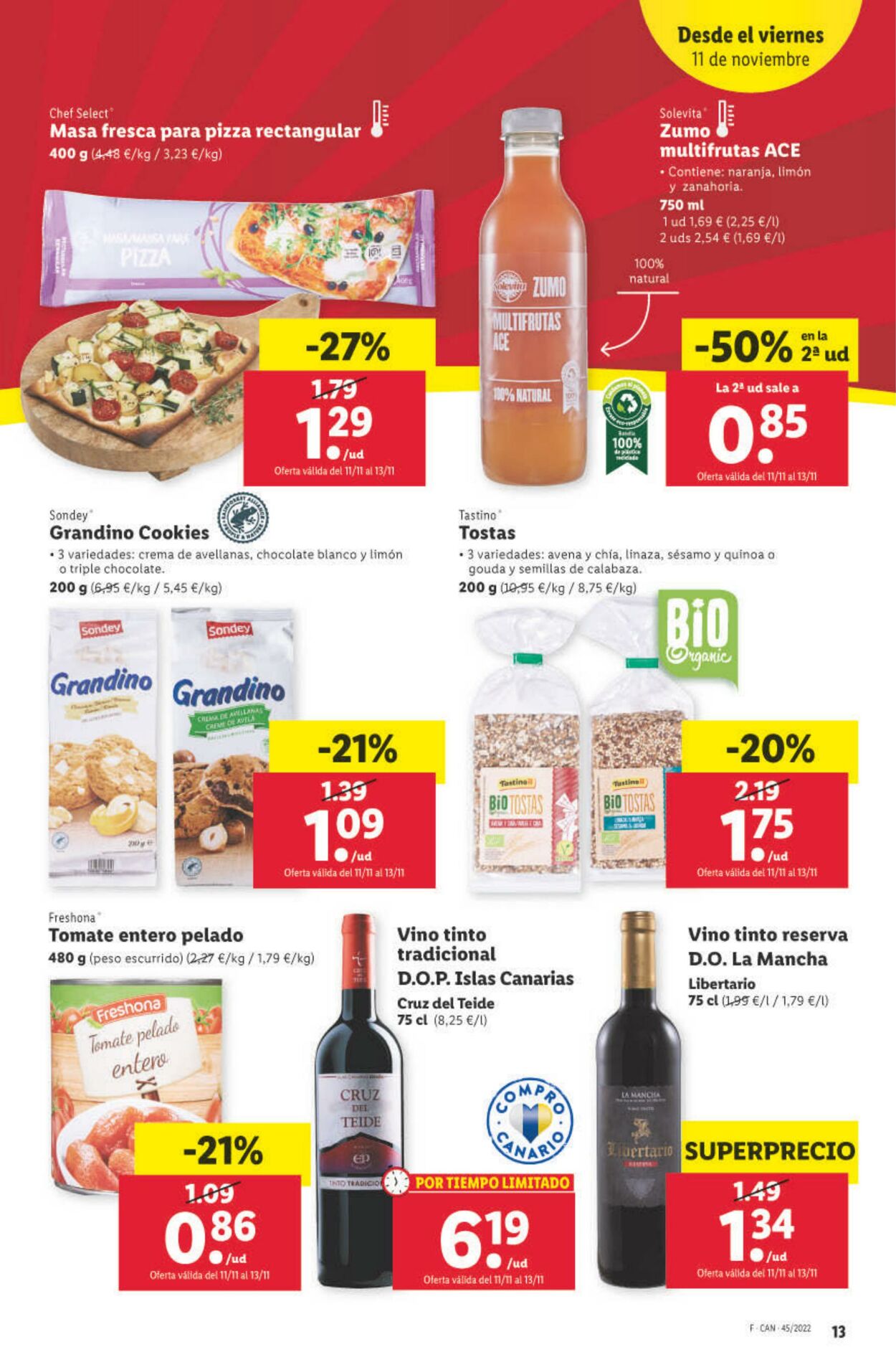 Folleto Lidl 10.11.2022 - 16.11.2022