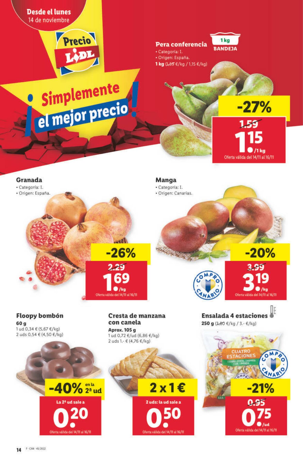 Folleto Lidl 10.11.2022 - 16.11.2022