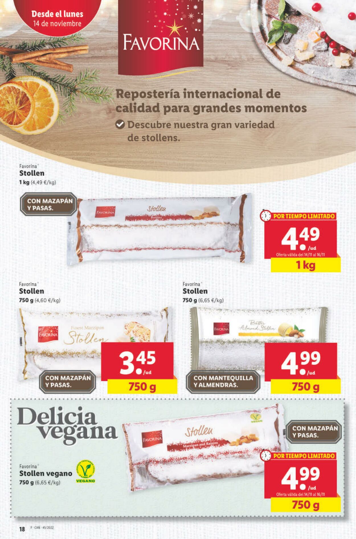 Folleto Lidl 10.11.2022 - 16.11.2022