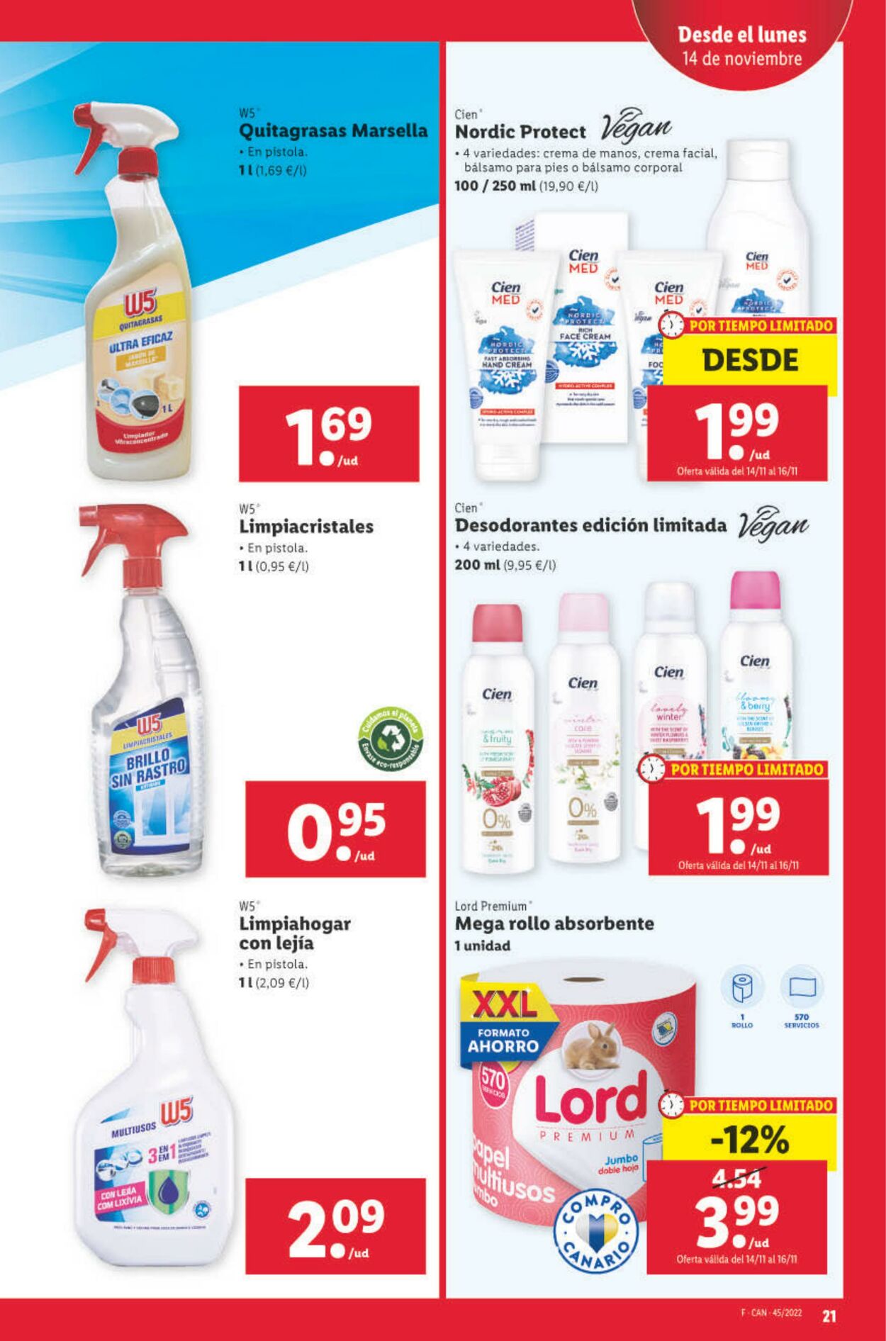 Folleto Lidl 10.11.2022 - 16.11.2022