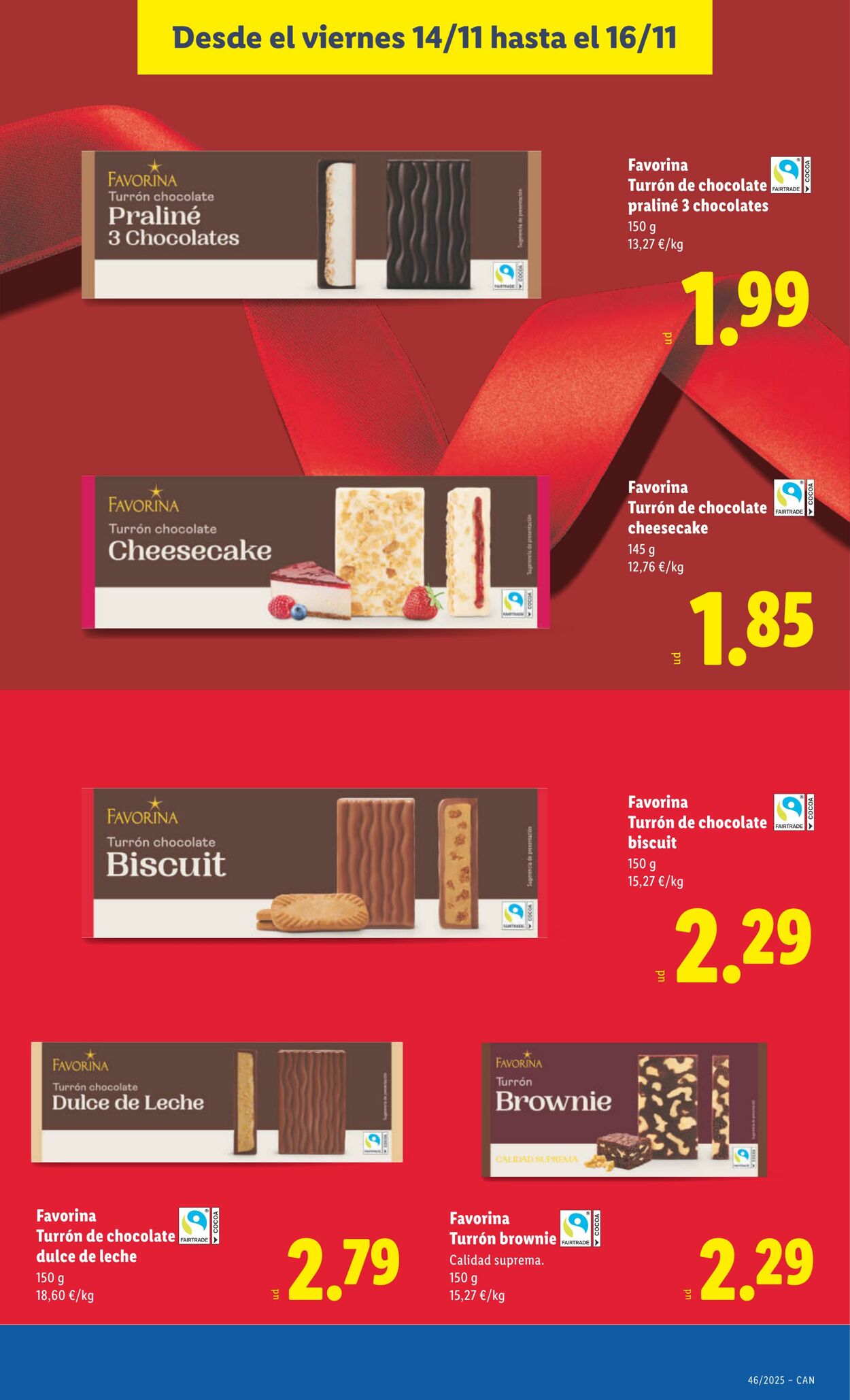Folleto Lidl 10.11.2025 - 16.11.2025