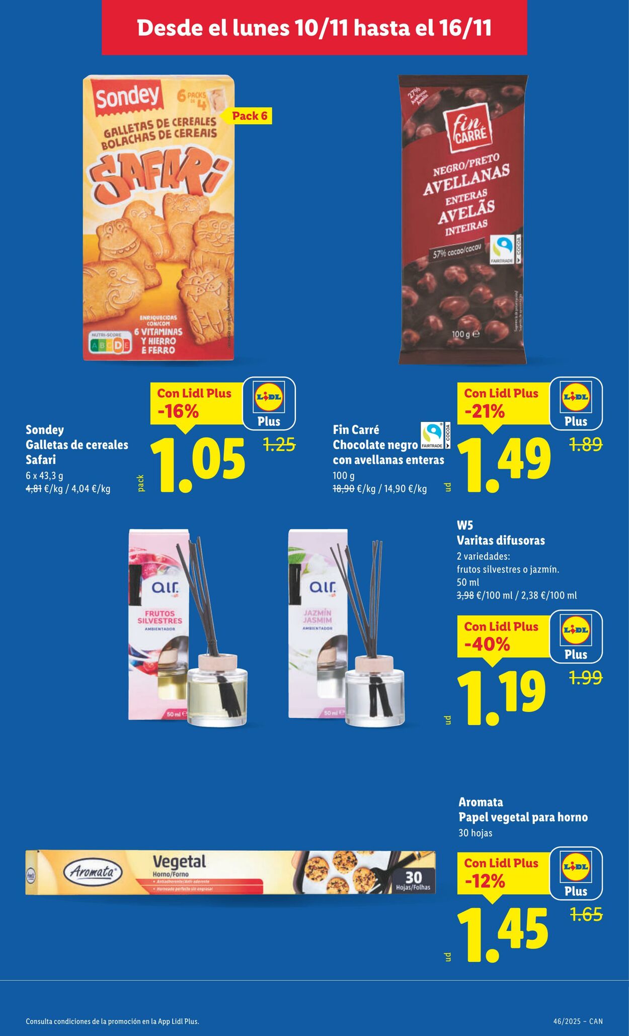 Folleto Lidl 10.11.2025 - 16.11.2025