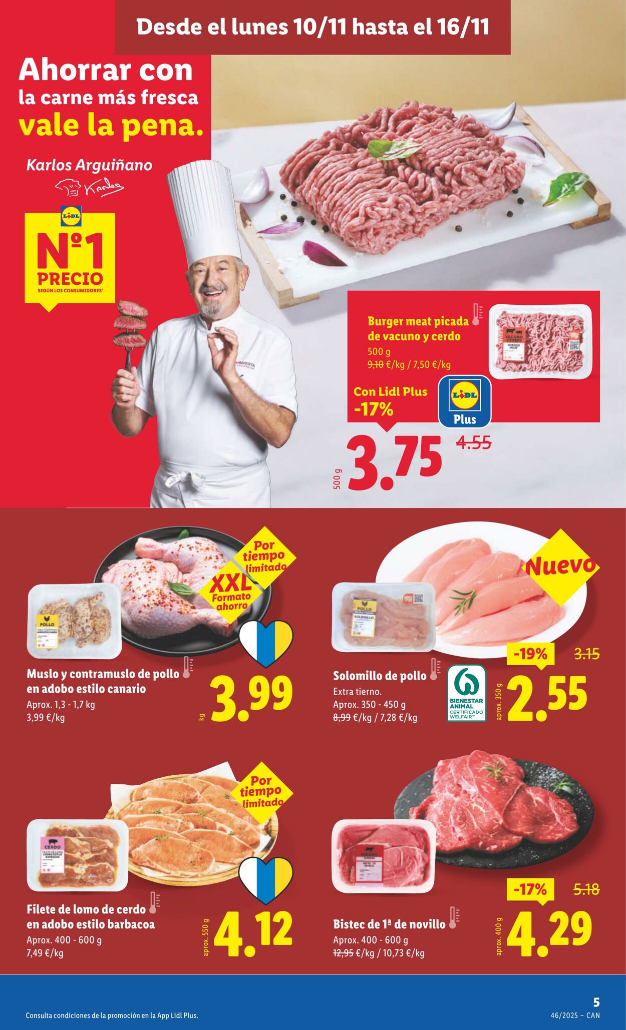 Folleto Lidl 10.11.2025 - 16.11.2025