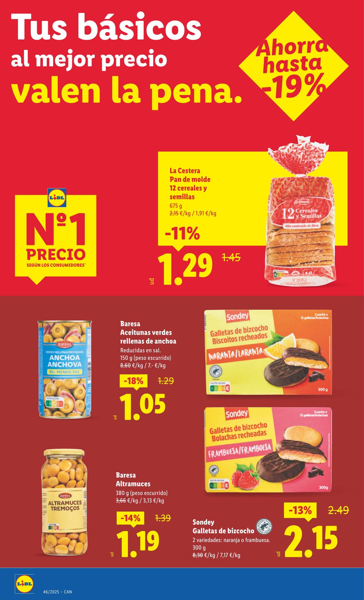Folleto Lidl 10.11.2025 - 16.11.2025