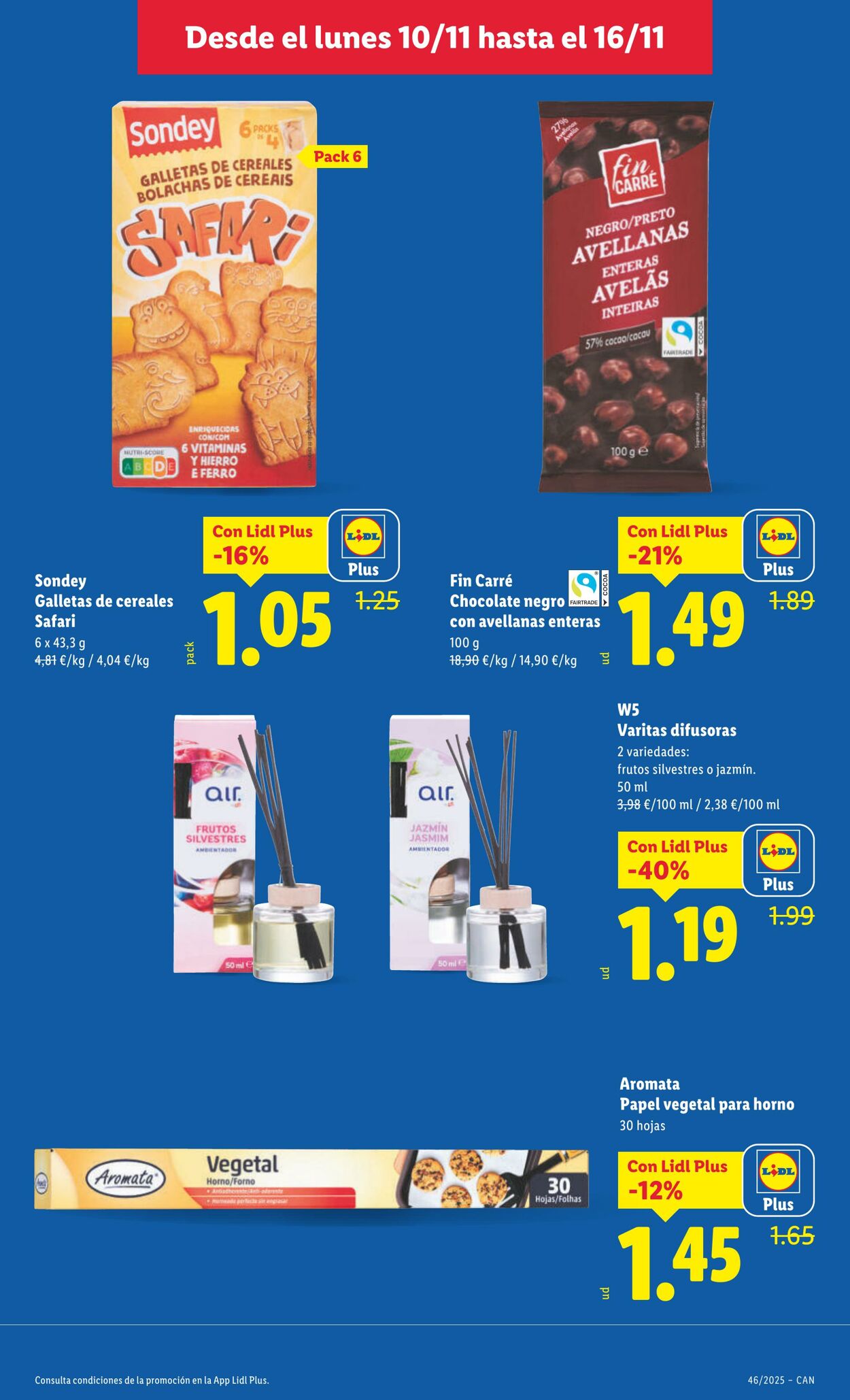 Folleto Lidl 10.11.2025 - 19.11.2025