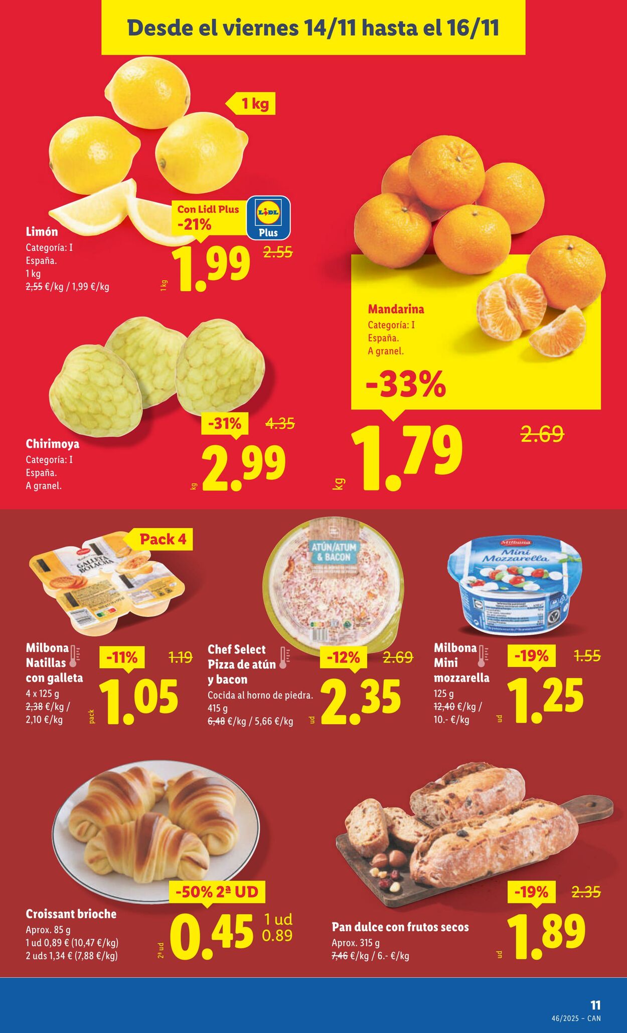 Folleto Lidl 10.11.2025 - 19.11.2025