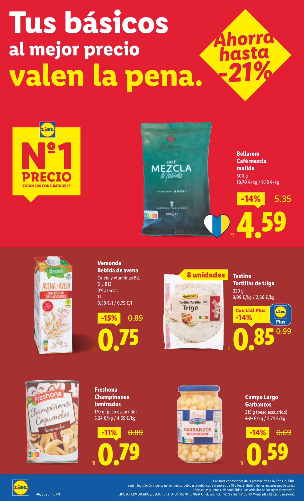 Folleto Lidl 10.11.2025 - 19.11.2025