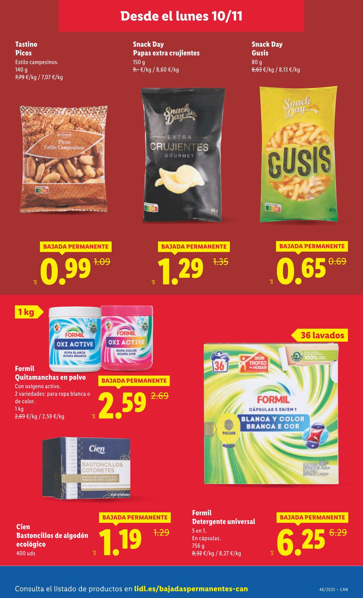 Folleto Lidl 10.11.2025 - 19.11.2025