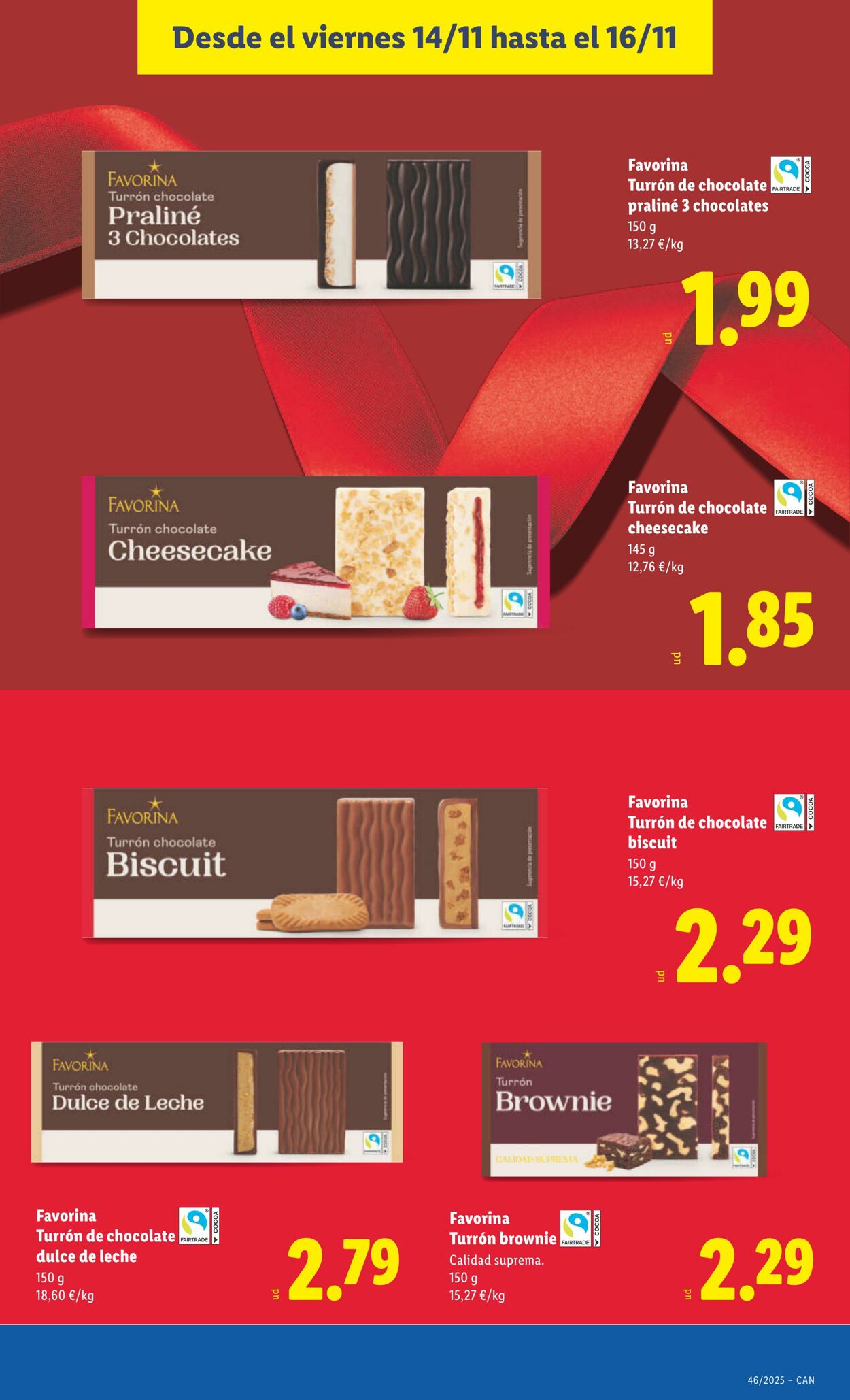 Folleto Lidl 10.11.2025 - 19.11.2025