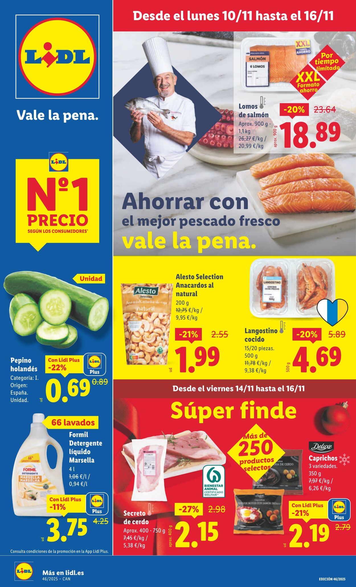 Folleto Lidl 10.11.2025 - 19.11.2025