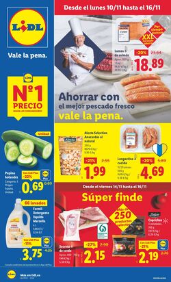 Folleto Lidl 10.11.2025 - 19.11.2025