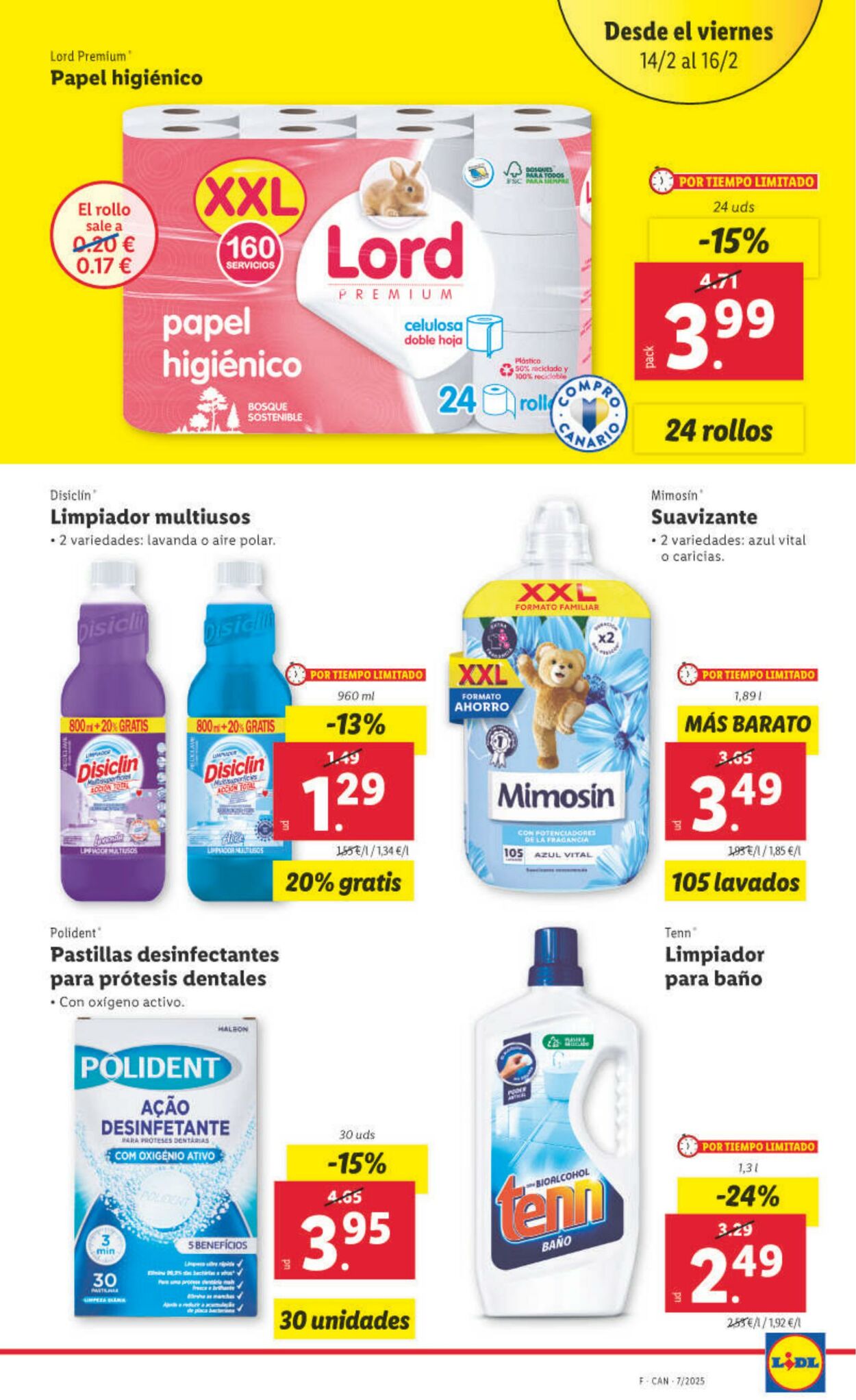 Folleto Lidl 10.02.2025 - 16.02.2025