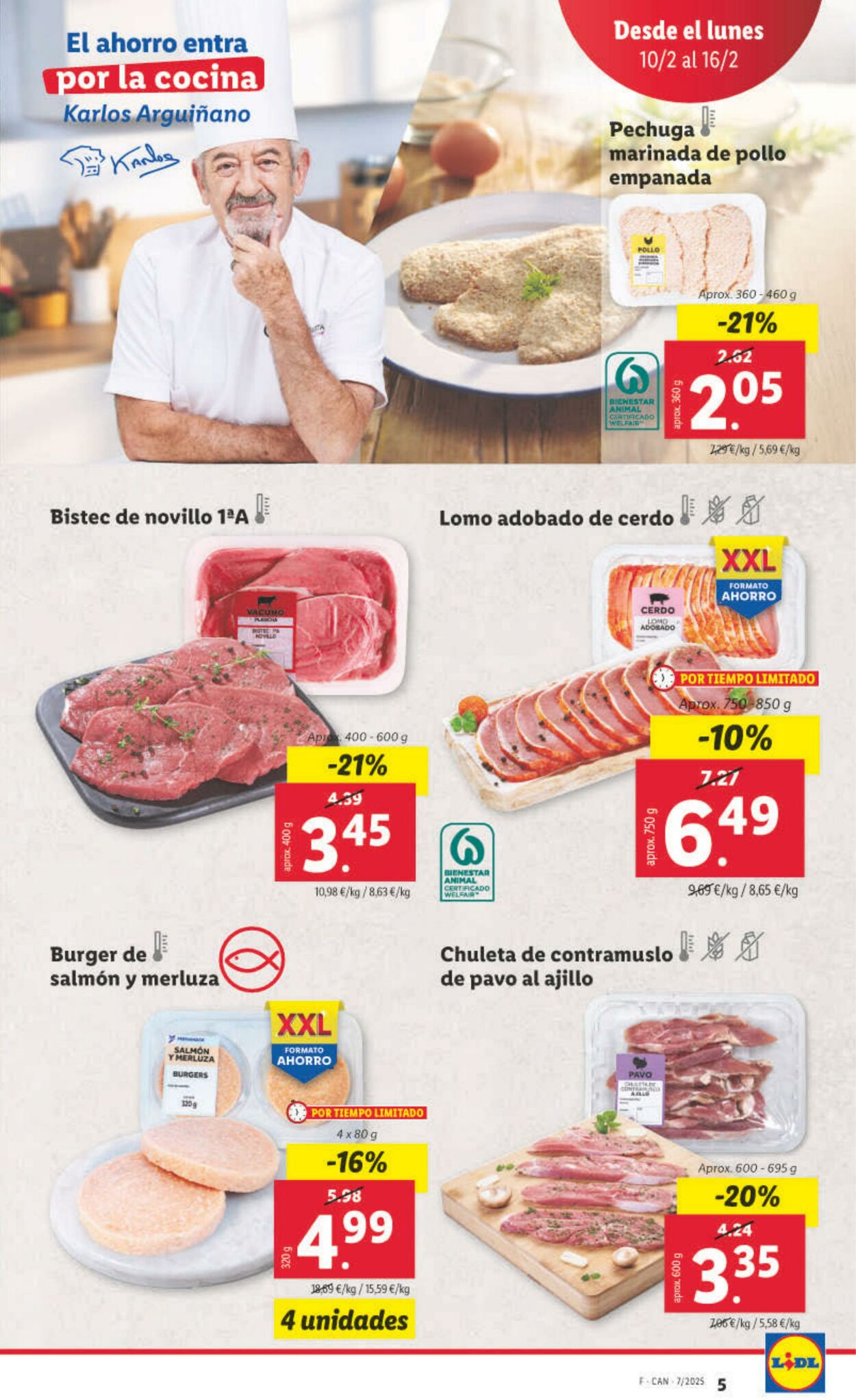 Folleto Lidl 10.02.2025 - 16.02.2025