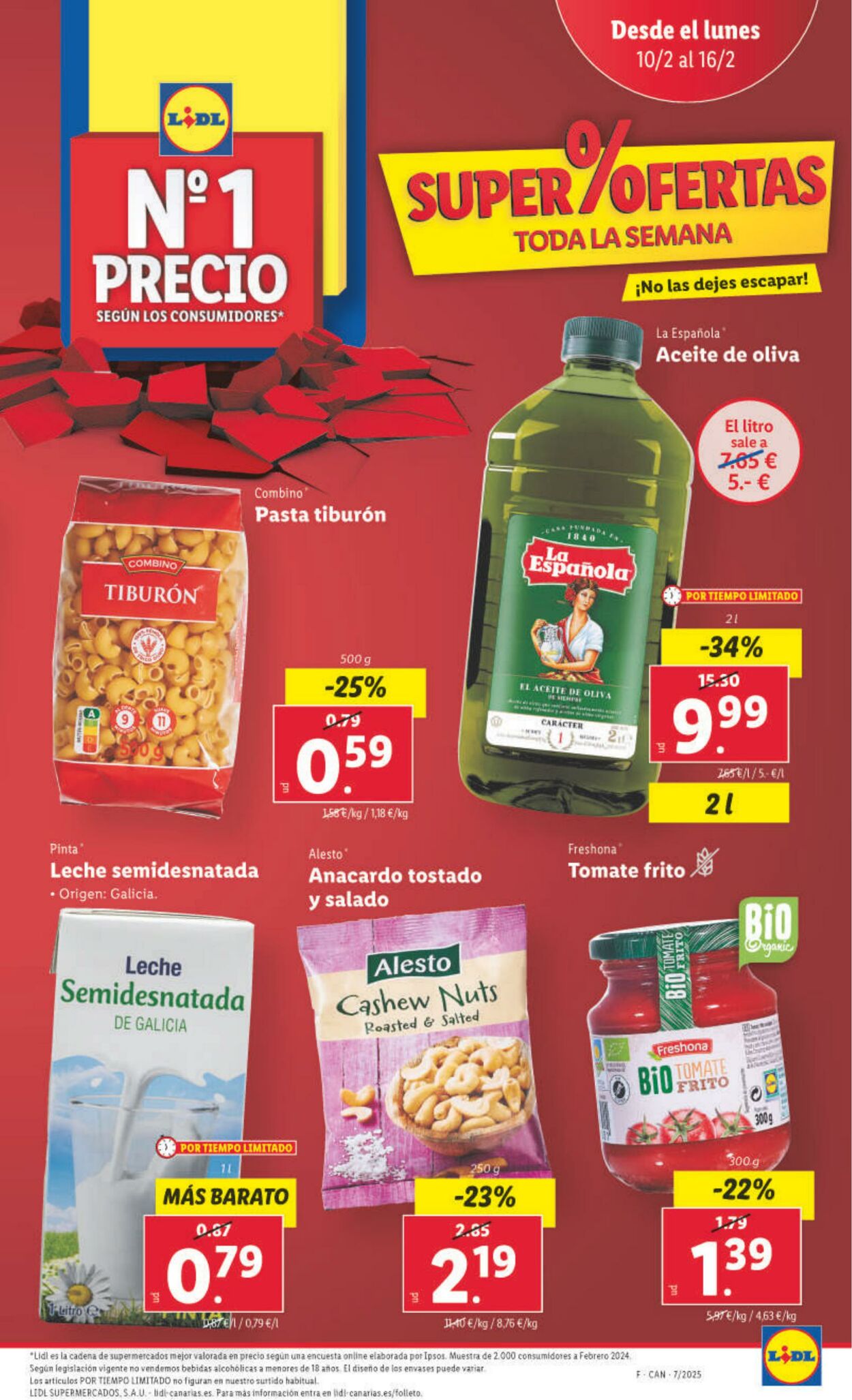 Folleto Lidl 10.02.2025 - 16.02.2025