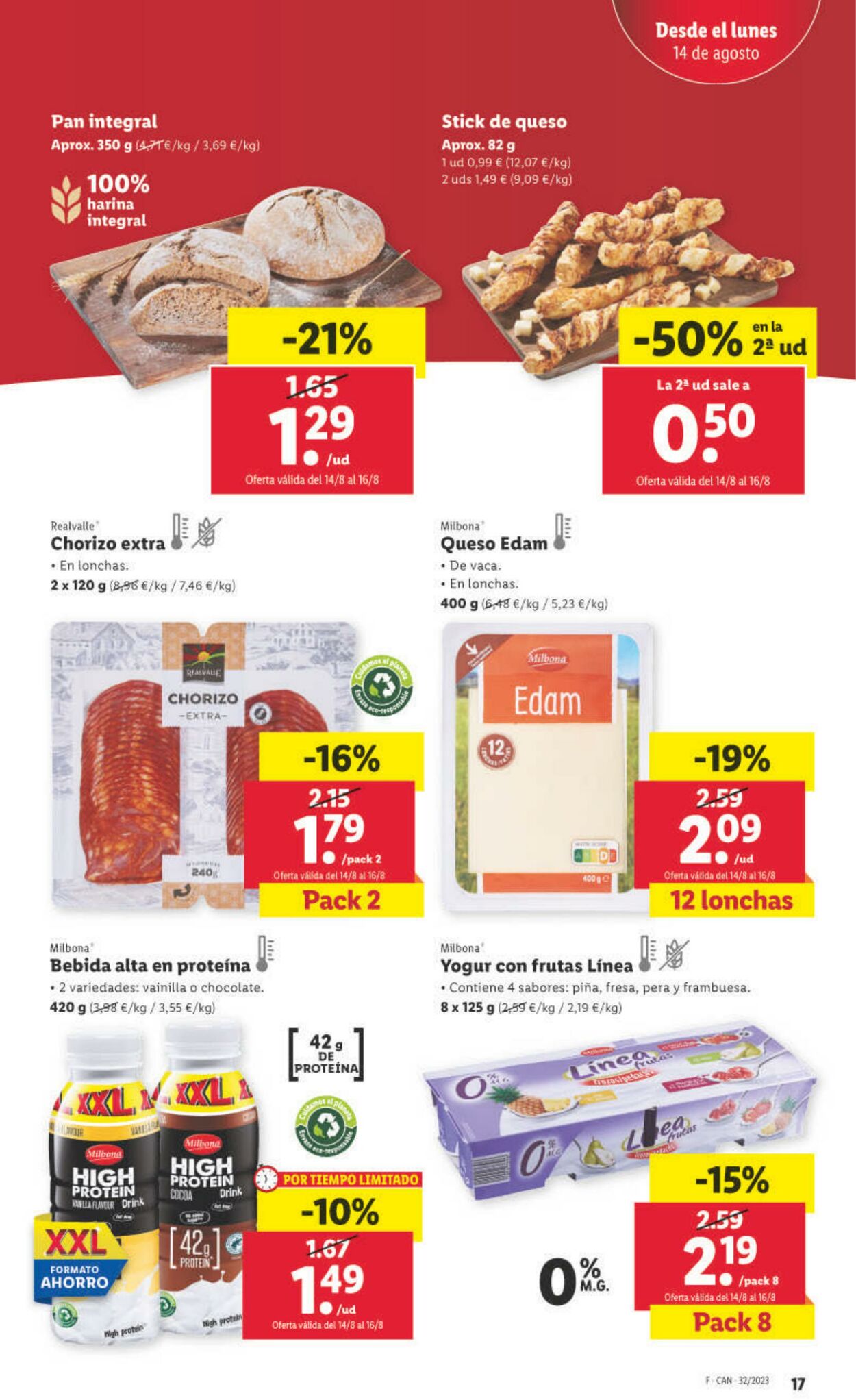 Folleto Lidl 10.08.2023 - 16.08.2023