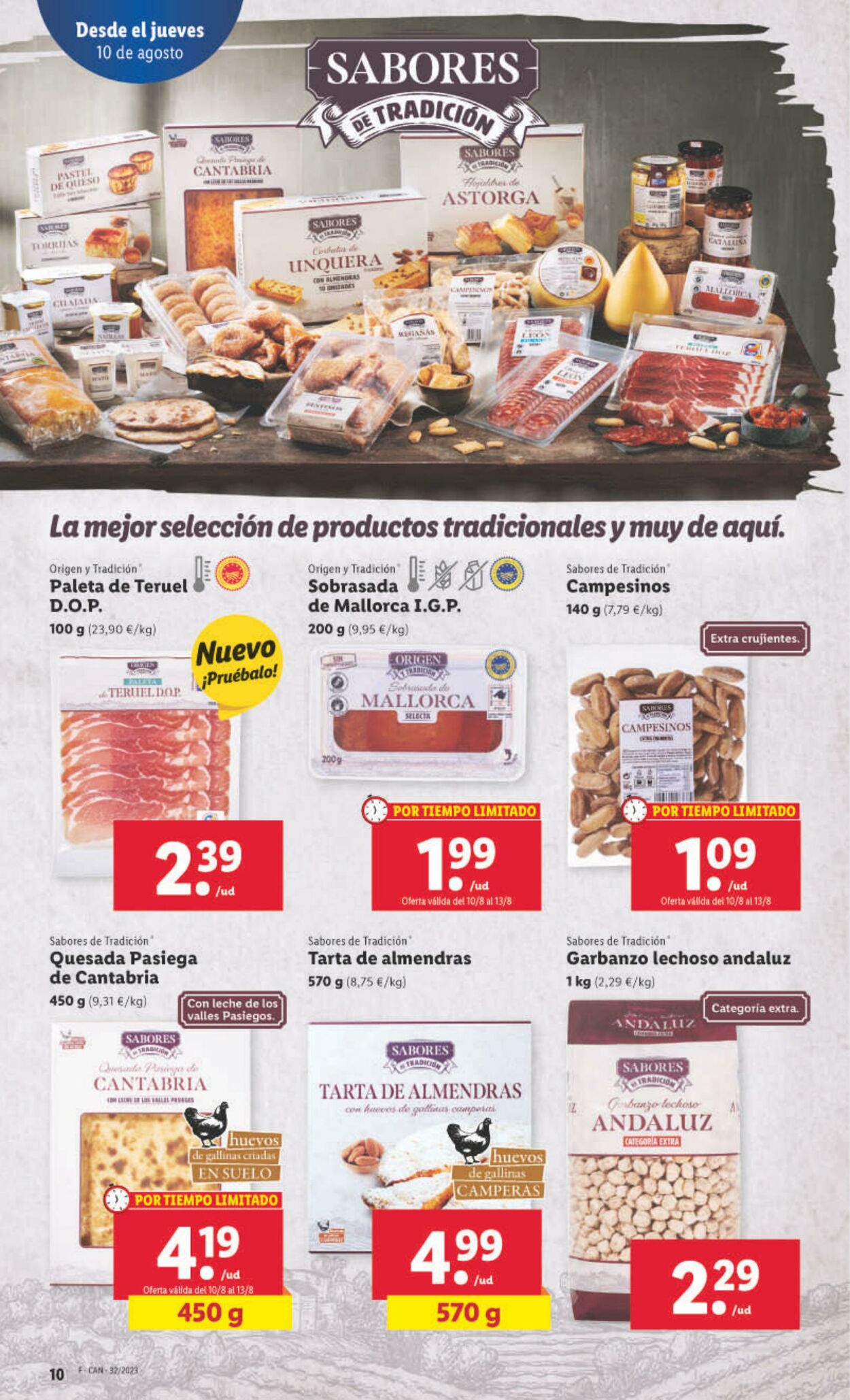 Folleto Lidl 10.08.2023 - 16.08.2023