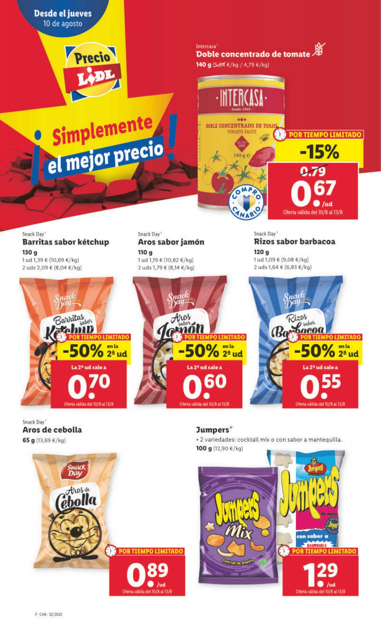 Folleto Lidl 10.08.2023 - 16.08.2023