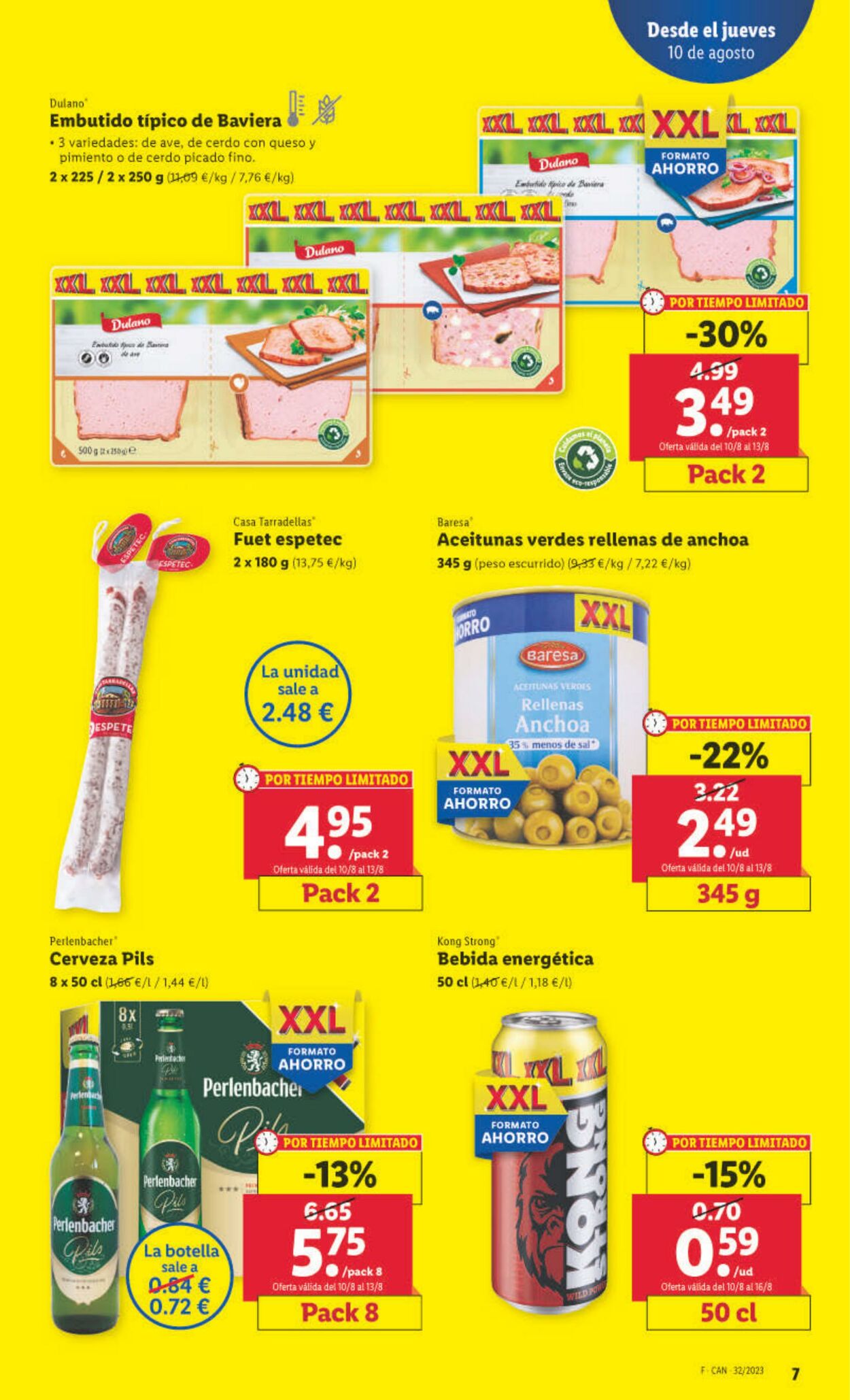 Folleto Lidl 10.08.2023 - 16.08.2023