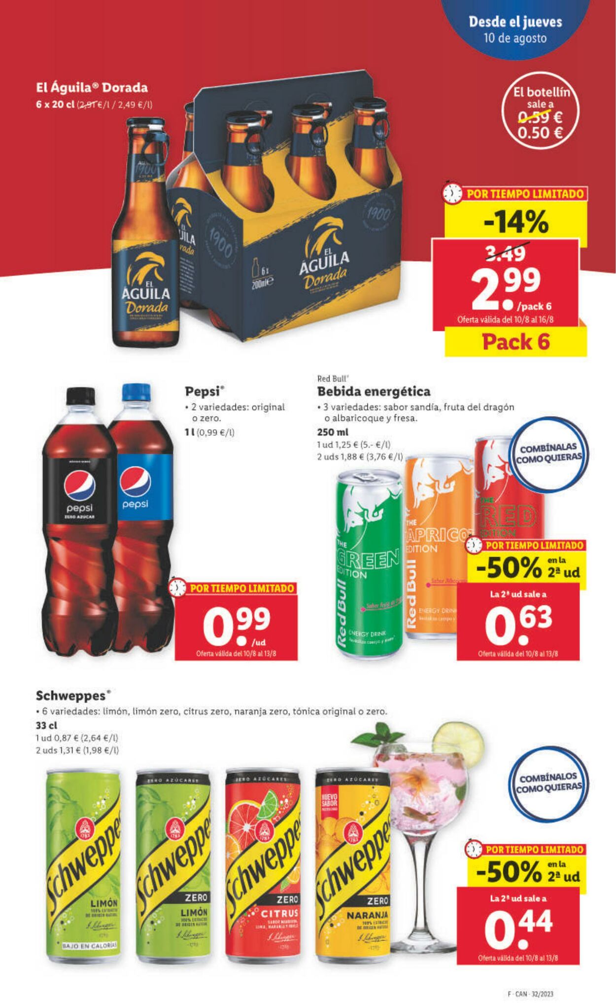 Folleto Lidl 10.08.2023 - 16.08.2023