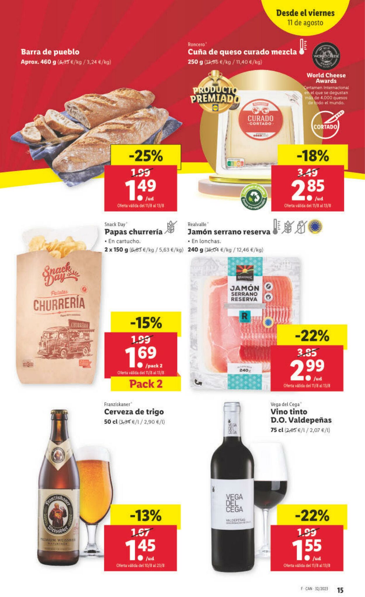 Folleto Lidl 10.08.2023 - 16.08.2023