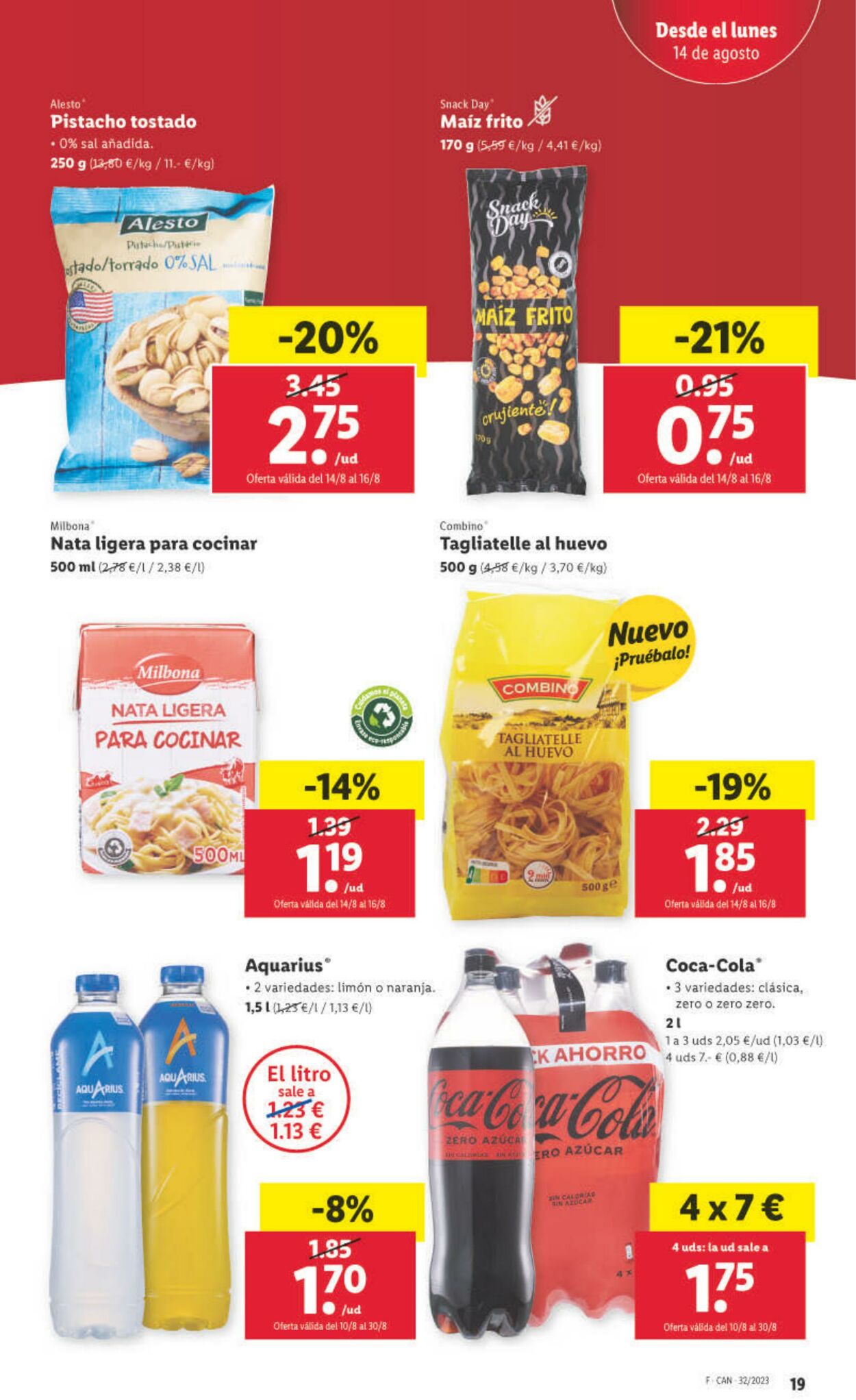 Folleto Lidl 10.08.2023 - 16.08.2023