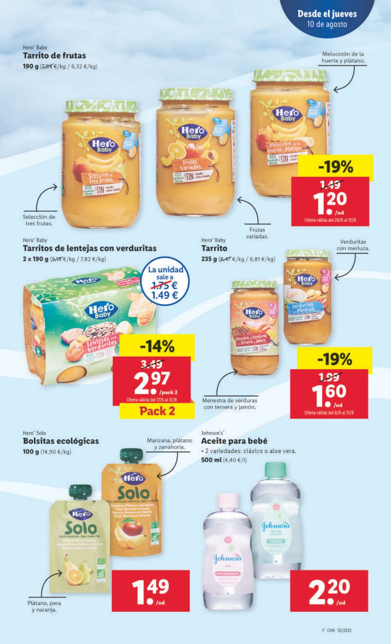 Folleto Lidl 10.08.2023 - 16.08.2023