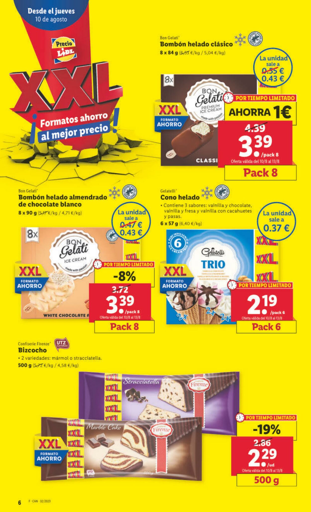 Folleto Lidl 10.08.2023 - 16.08.2023